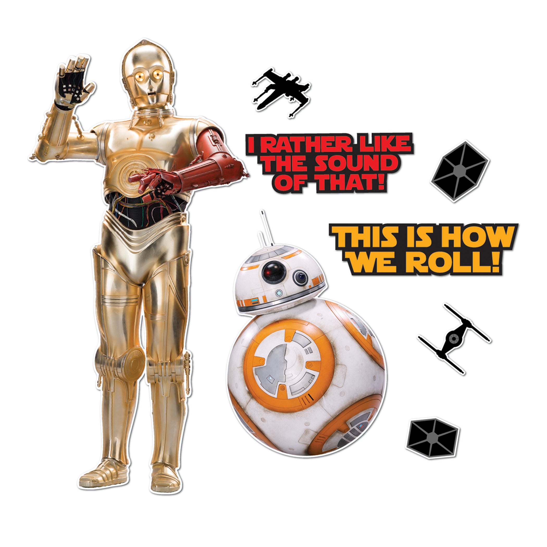 Star Wars™ Droids Bulletin Board Set