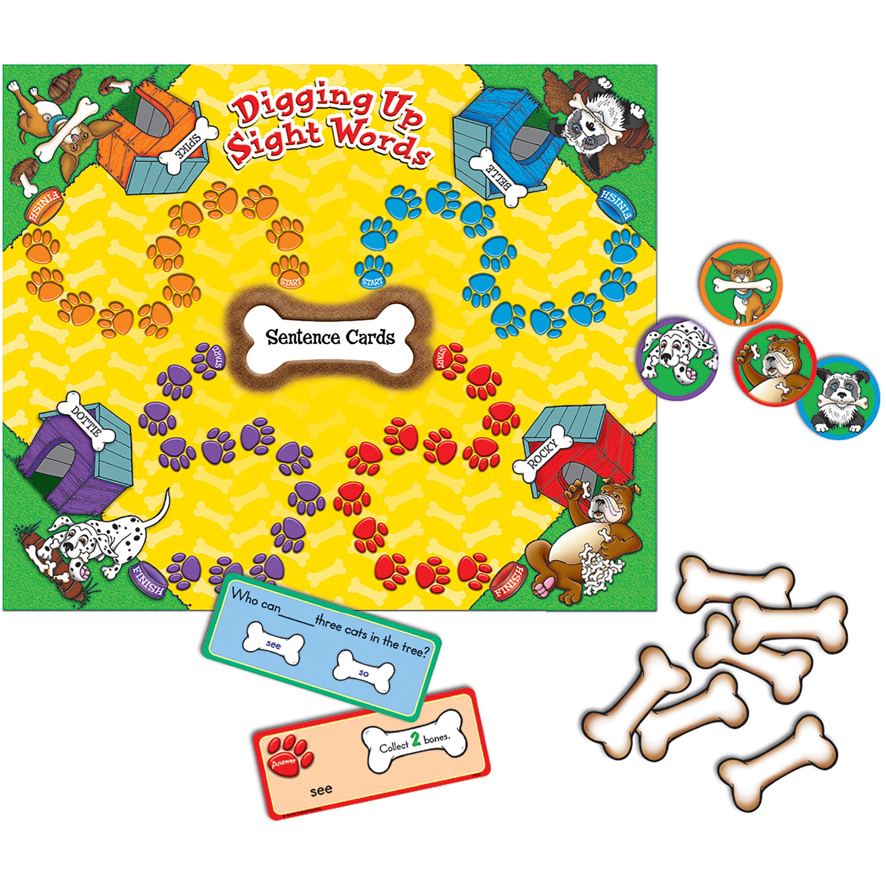 Digging Up Sight Words Game