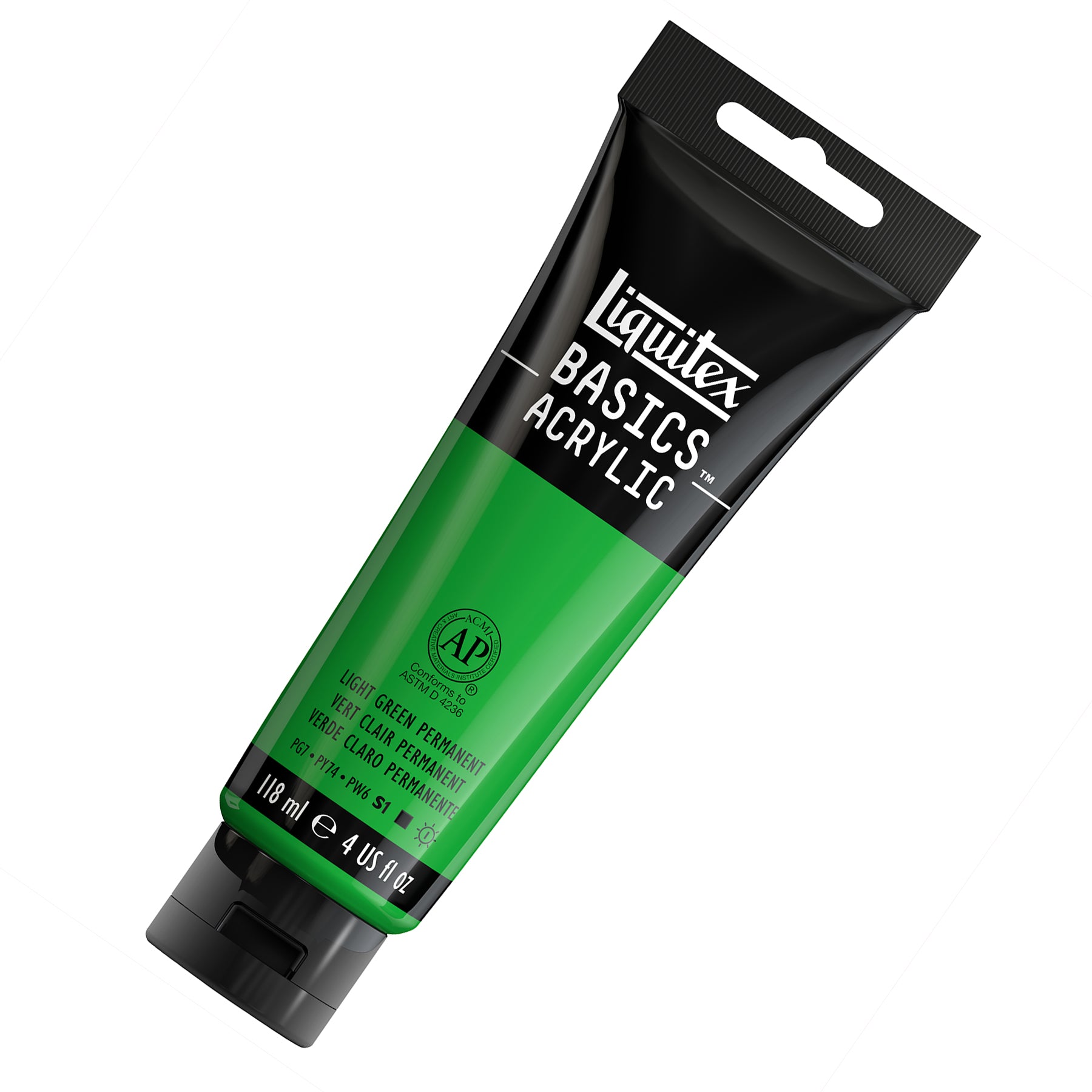 LQ BASICS 118ml tube - Light Green Permanent
