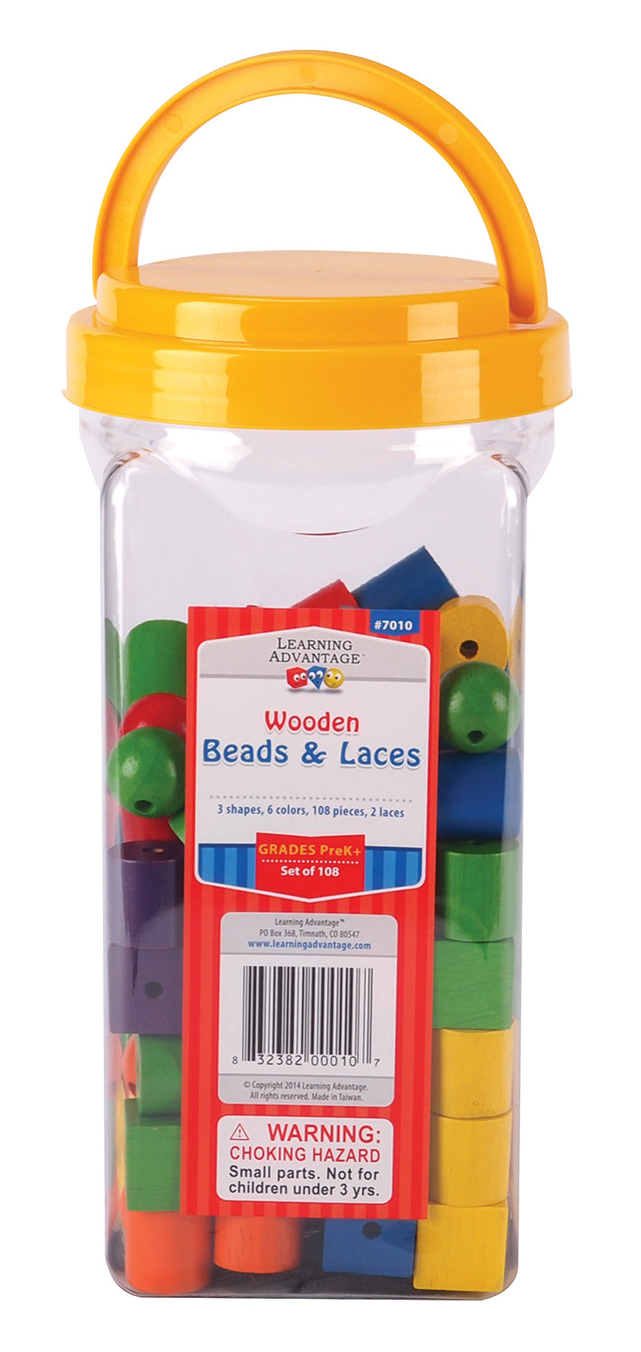 Wooden Beads and Laces