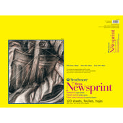300 Series Newsprint Pad, Tape Binding, 120 Sheet, 18x24 inch, 1 Count