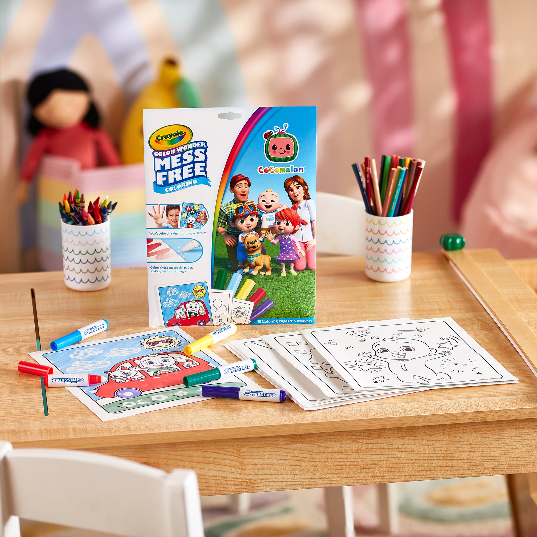 Color Wonder® Coloring Pad & Markers, Cocomelon