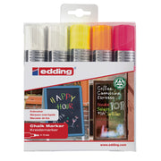 edding 4090 Chalk Marker - Set of 5 - Assorted