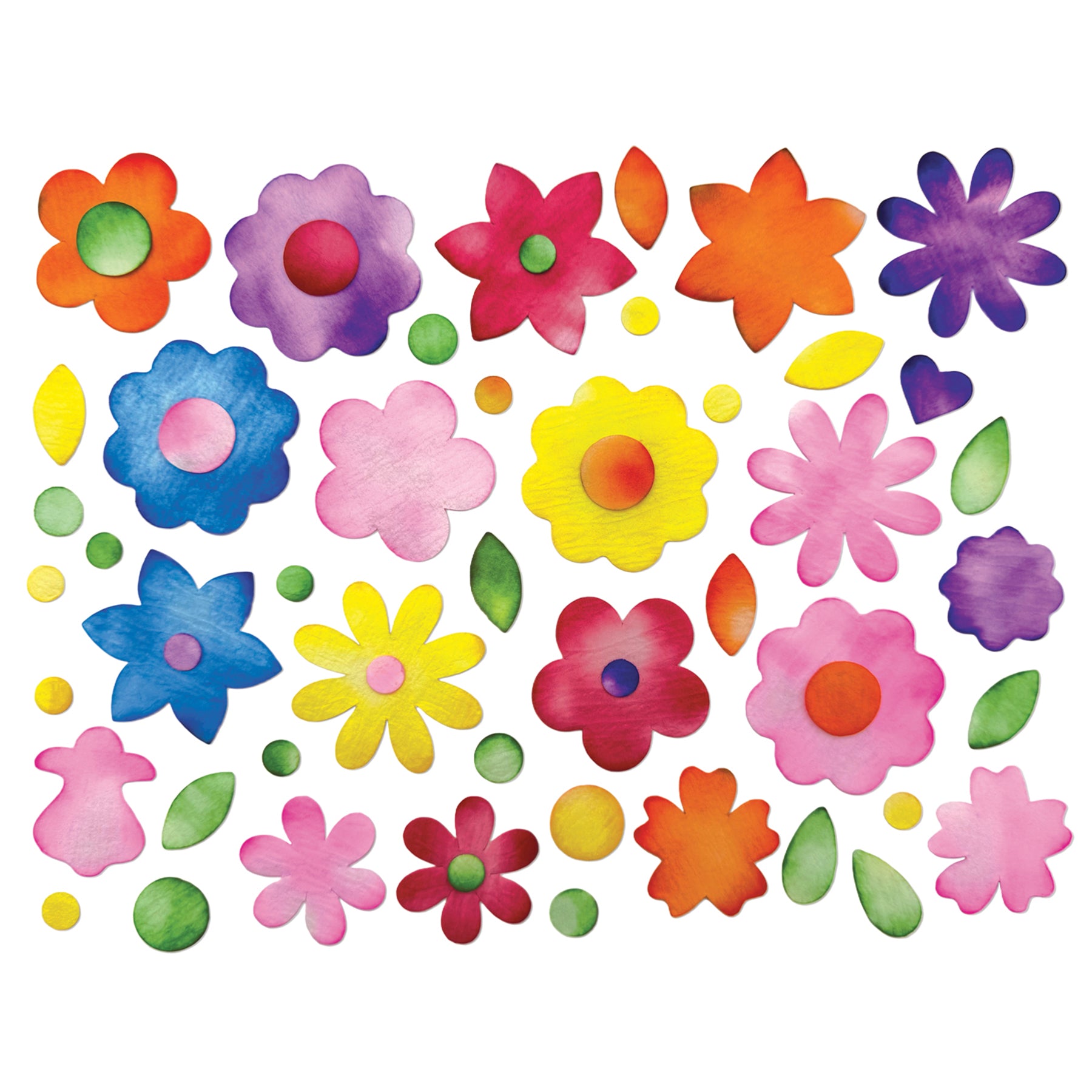 Blots of Flowers Blot Paper, 310 Pieces