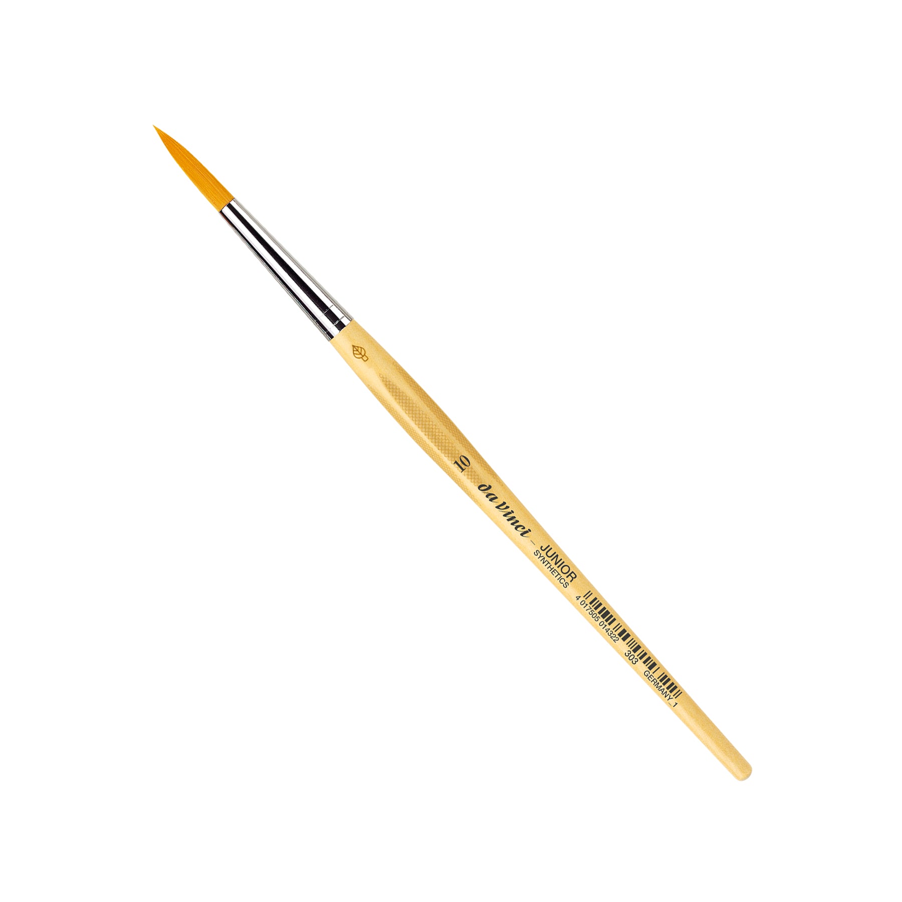 JUNIOR Synthetics Student Brush, Synthetic, Tempera, Round, Series 303, Size 10