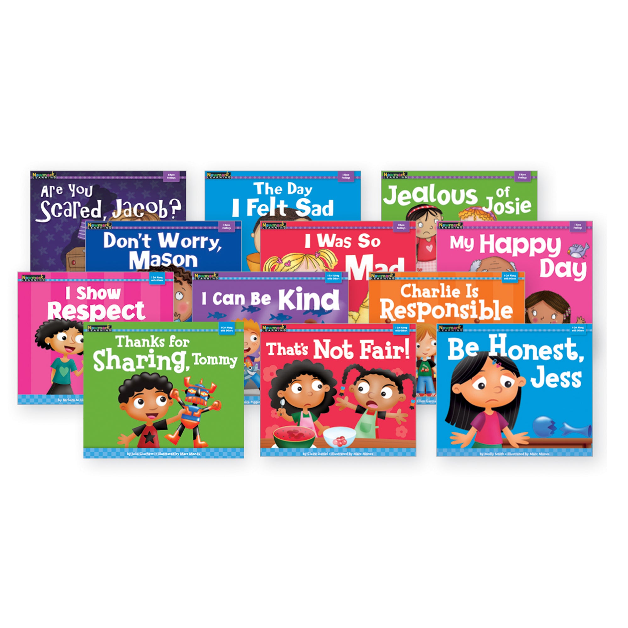 MySELF: Feelings and Cooperation Readers 12-Book Set