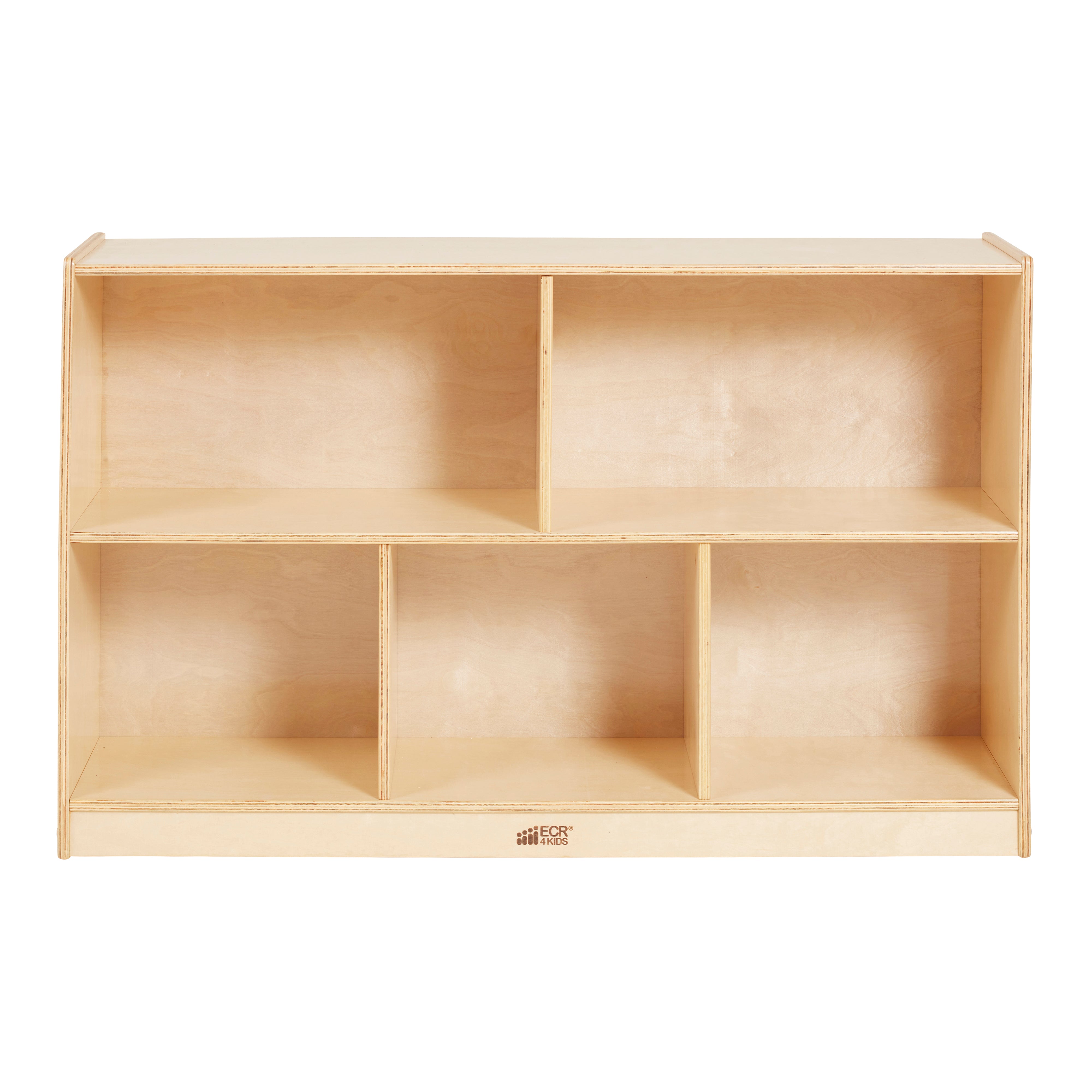 5-Compartment Storage Cabinet 30in H - Natural