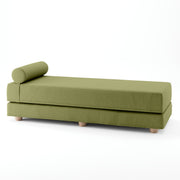 Jaxx Alon Daybed | Fold-Out Sleeper | Queen-Size Mattress - Moss