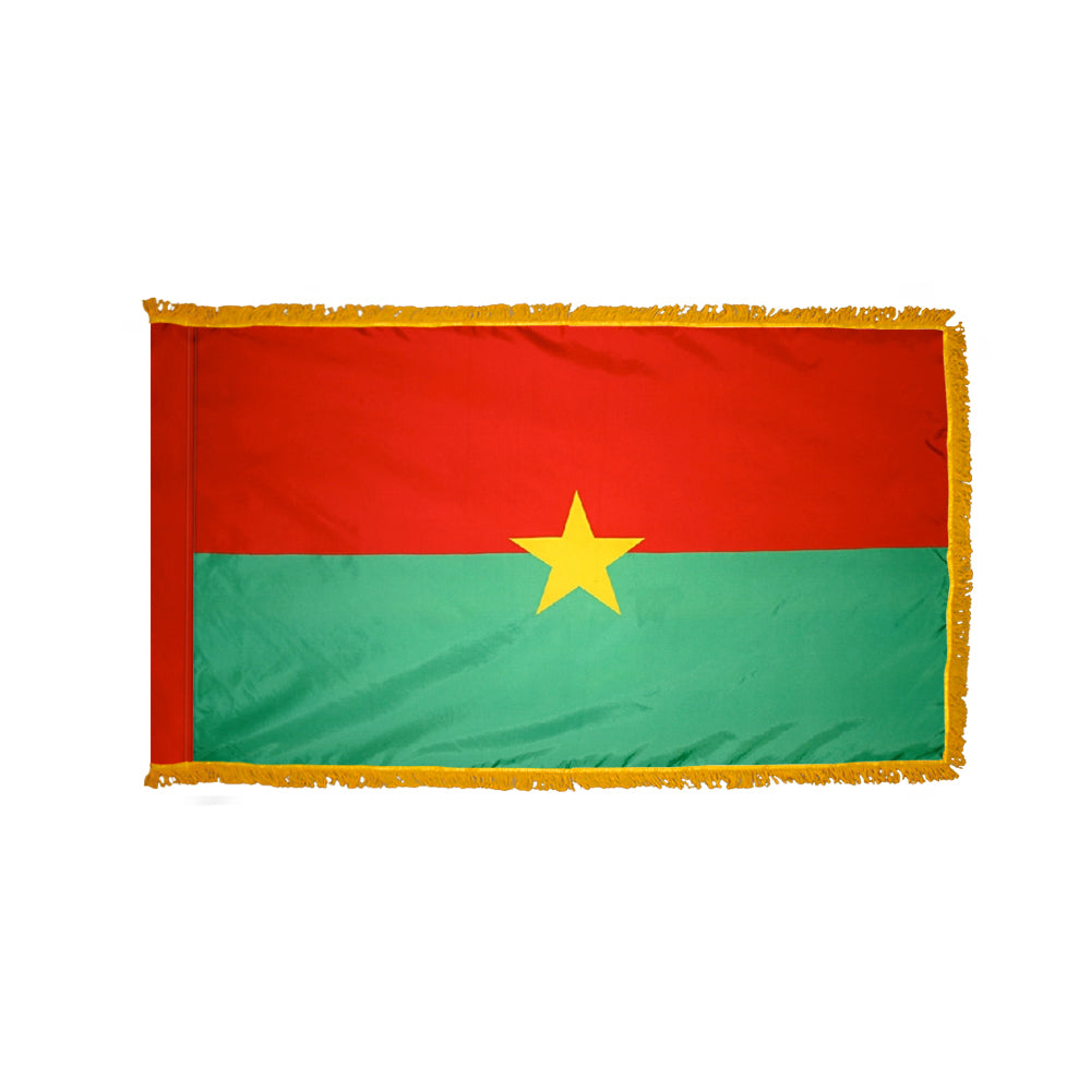 4X6 FT COL NYL-GLO BURKINA FASO FRG