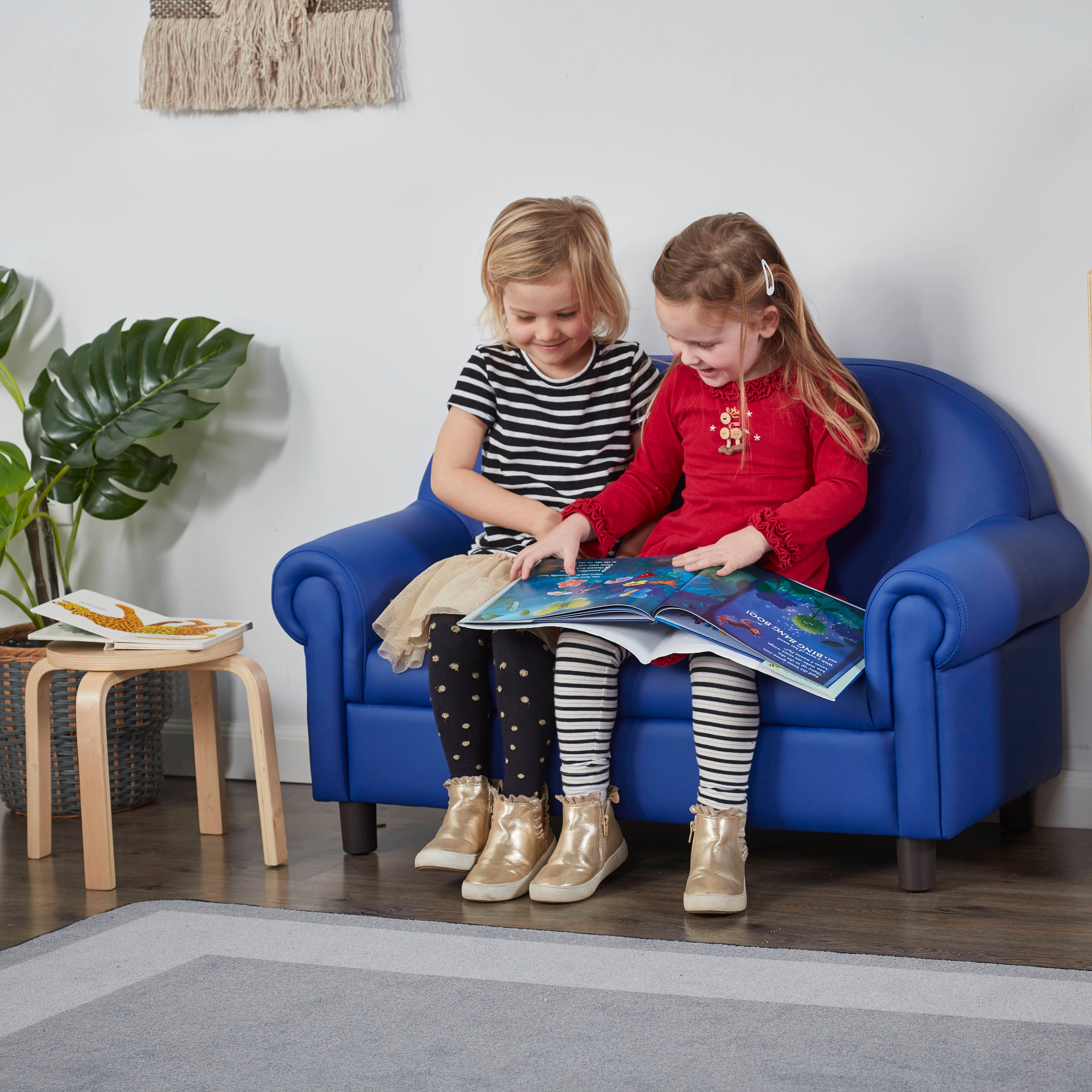 Little Lux Preschool Sofa - Blue