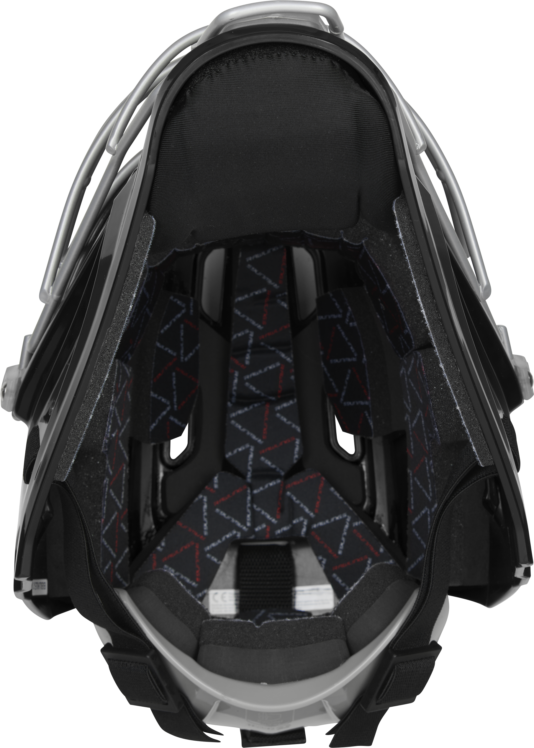 Rawlings Renegade Series Senior Catchers Helmet - Black/Silver