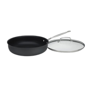 Chef's Classic™ Nonstick Hard Anodized 12" Deep Frying Pan with Cover