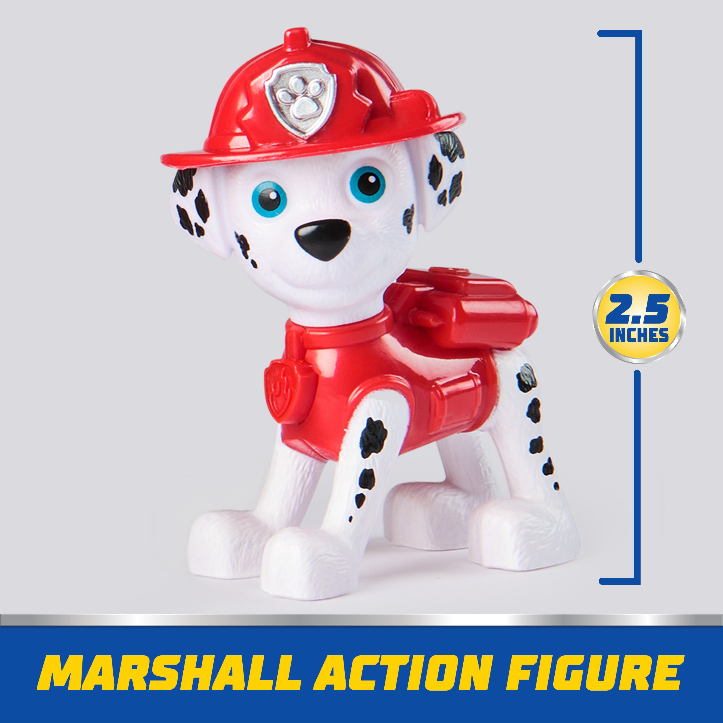 PAW Patrol, Marshall’s Firetruck, Toy Vehicle with Collectible Action Figure, Sustainably Minded Kids Toys for Boys & Girls Ages 3 and Up