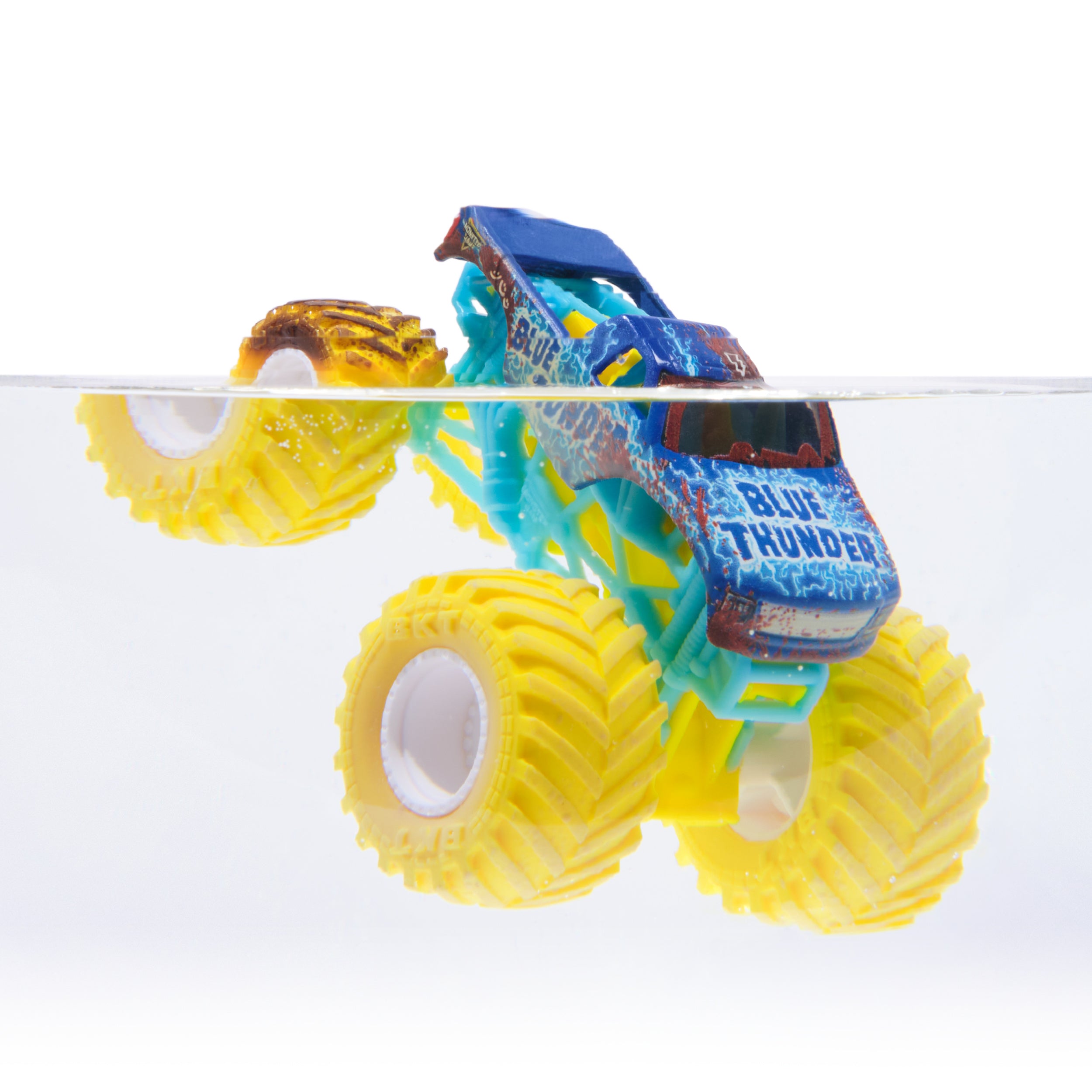 Monster Jam Mud Blasters, Color Change Monster Jam Truck, 1:64 Die Cast Vehicle, for Ages 3 and up Styles May Vary