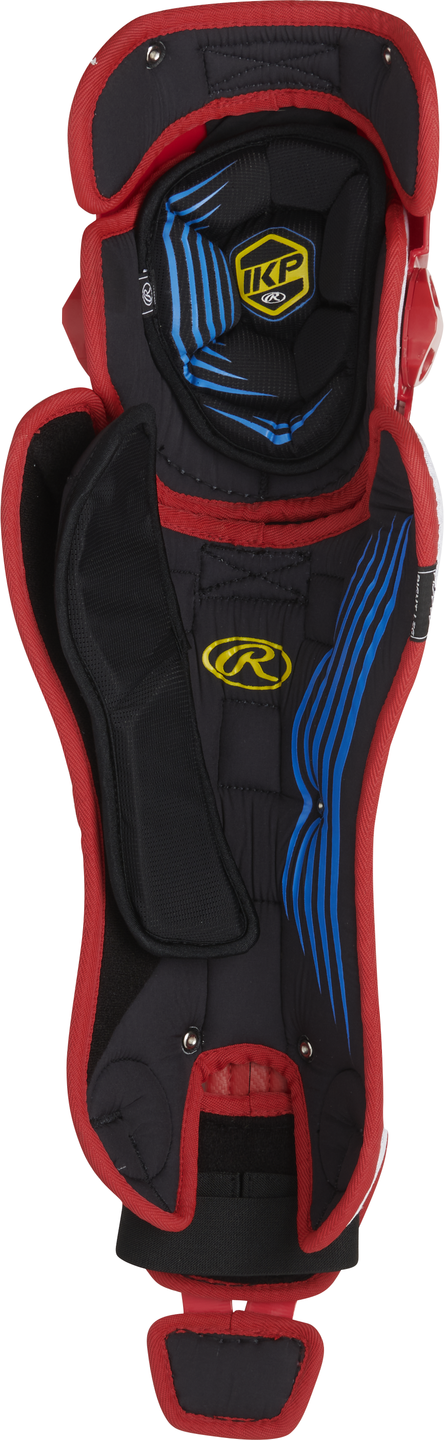 Rawlings Mach Adult Leg Guards - Scarlet