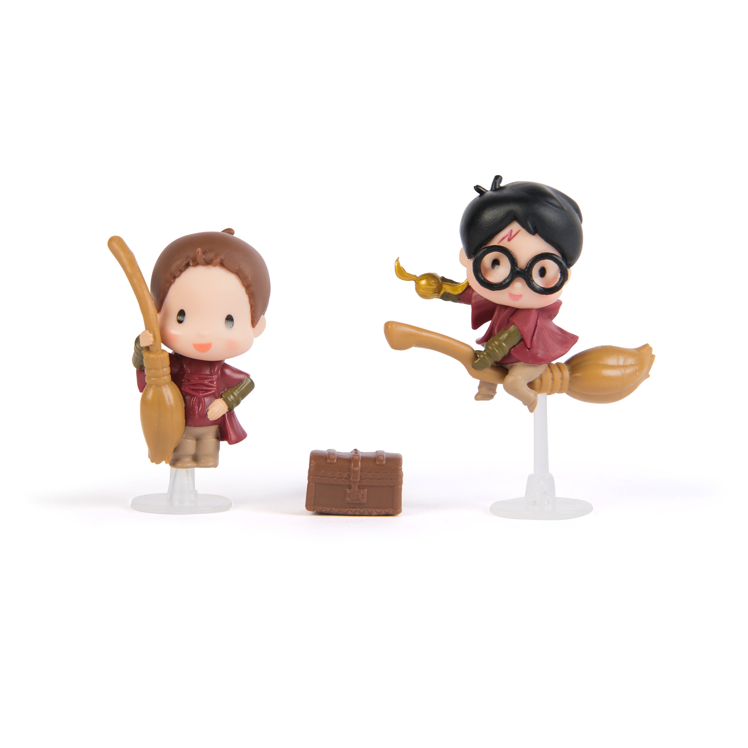 Wizarding World Harry Potter, Micro Magical Moments Quidditch 2-Pack Surprise Blind Box Figures Styles May Vary, 1.5-inch, Kids Toys for Ages 6+