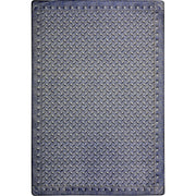 Diamond Plate 3'10" x 5'4" area rug in color Lead