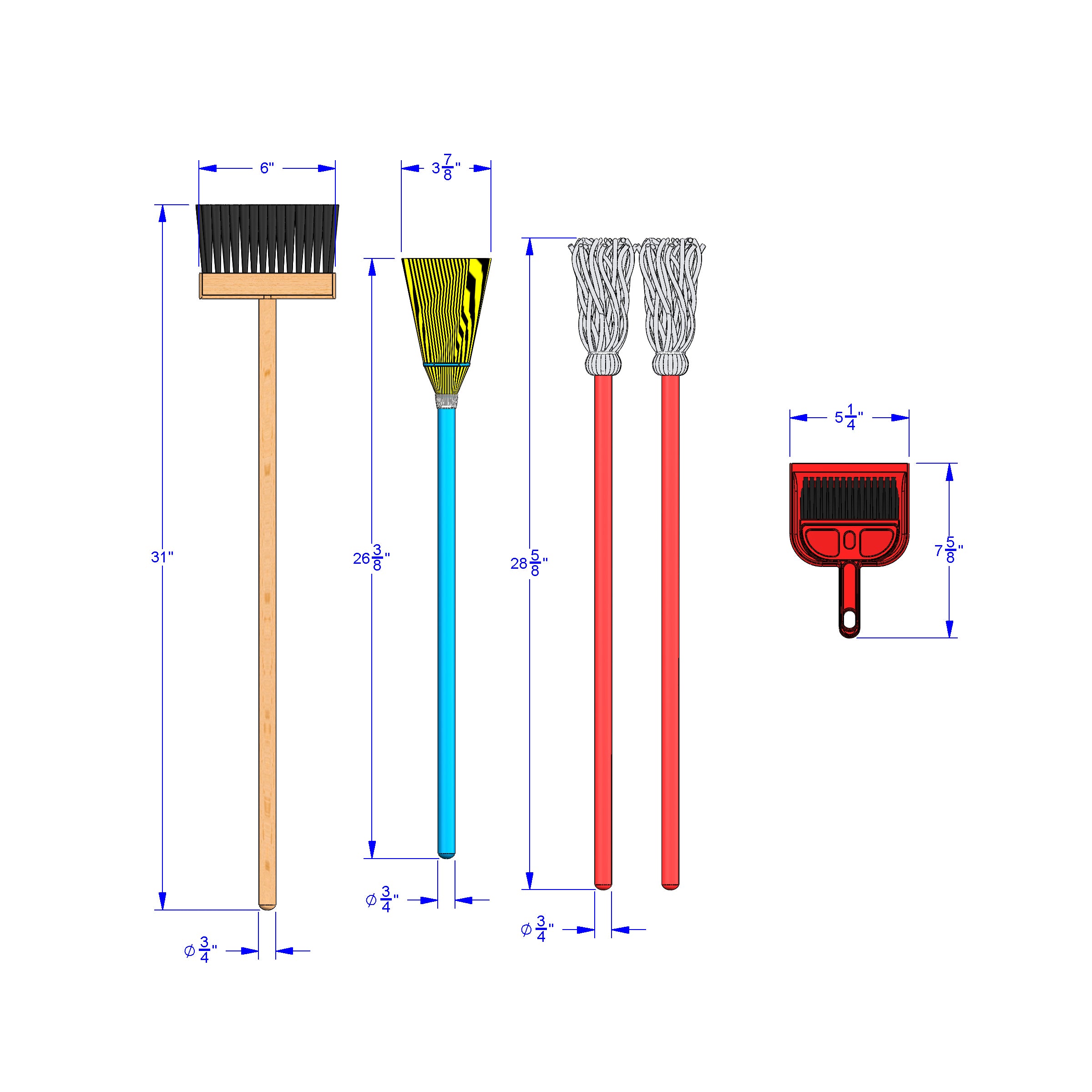 Jonti-Craft® Housecleaning Set