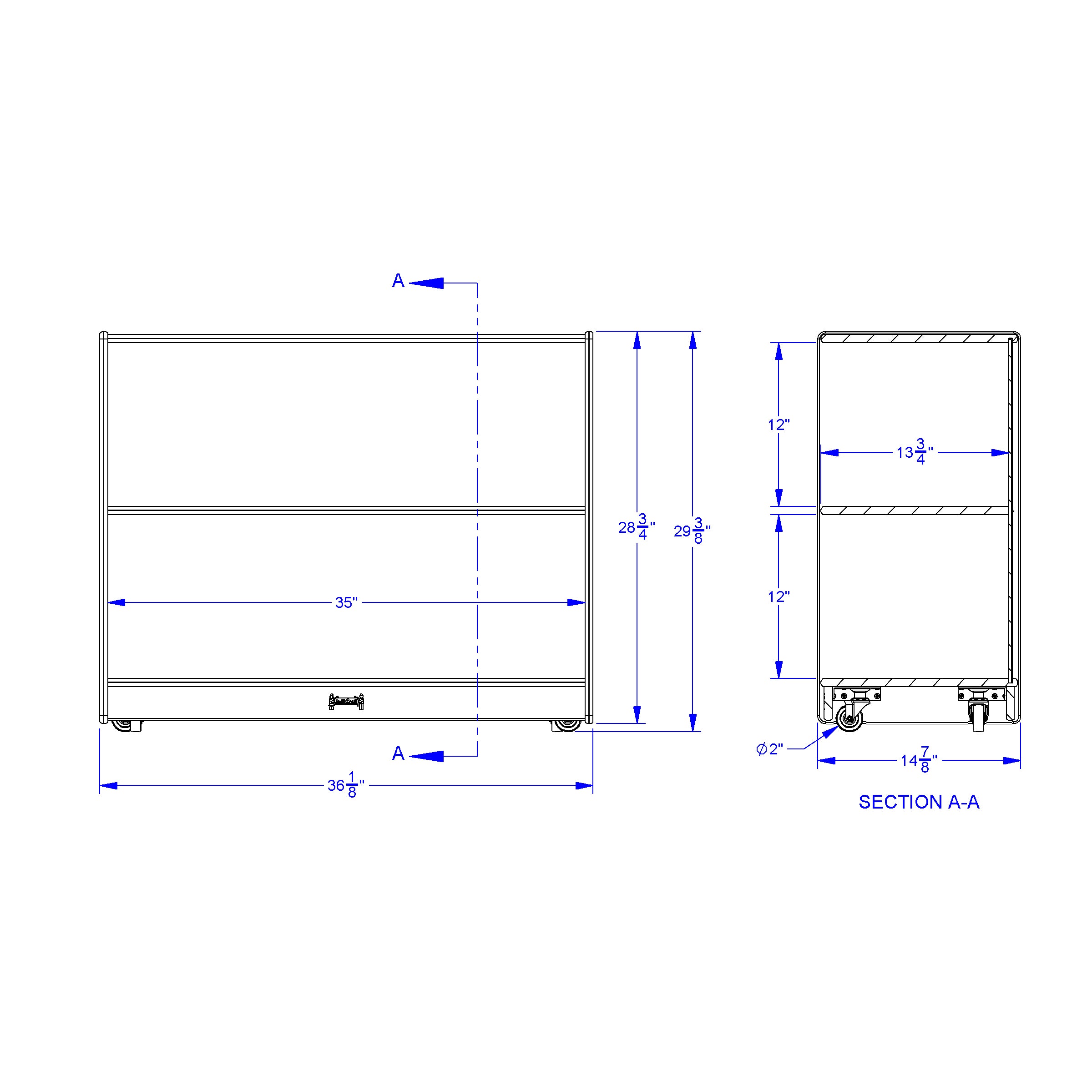 Jonti-Craft® Straight-Shelf Storage