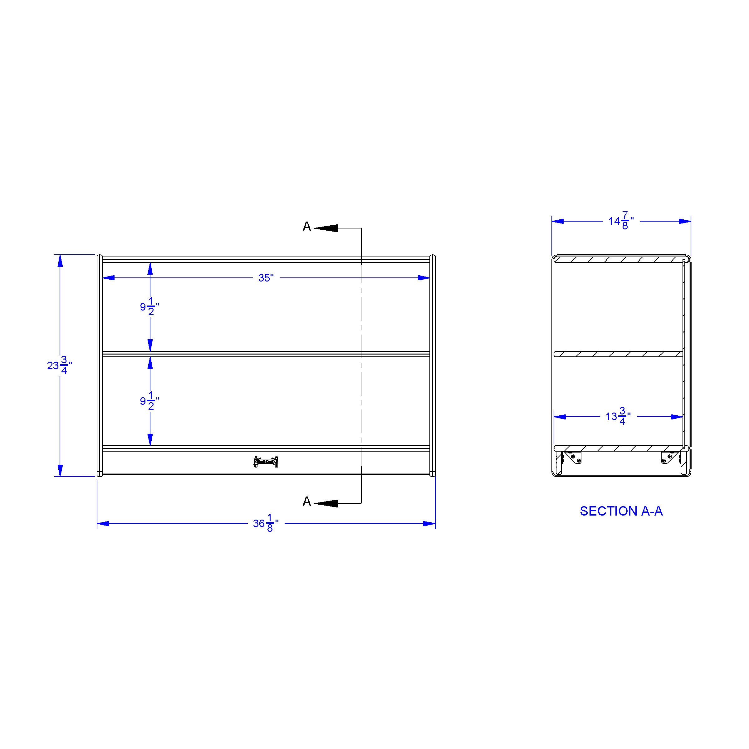 Jonti-Craft® Short Fixed Straight-Shelf Bookcase