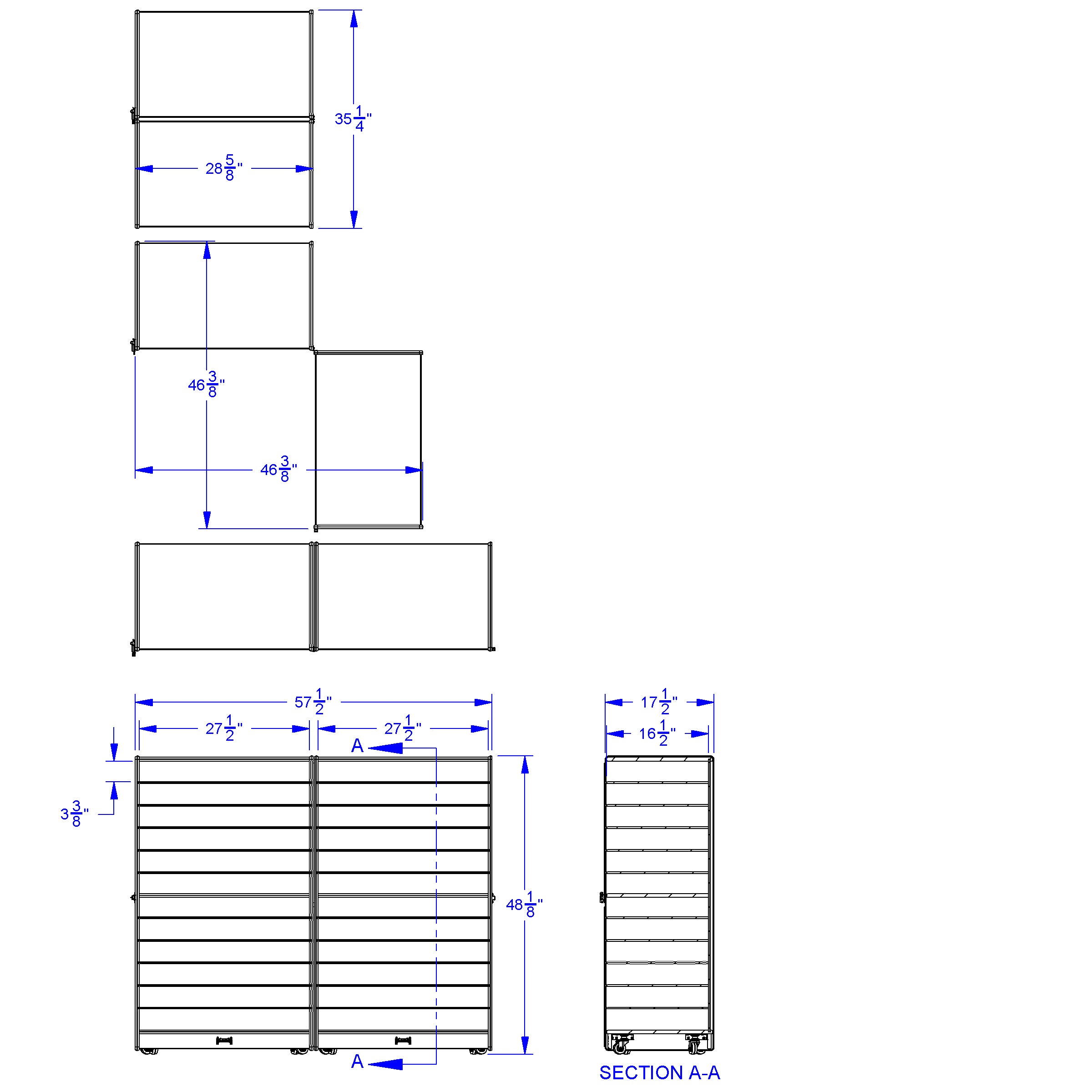 Jonti-Craft® Fold-n-Lock Mat Storage