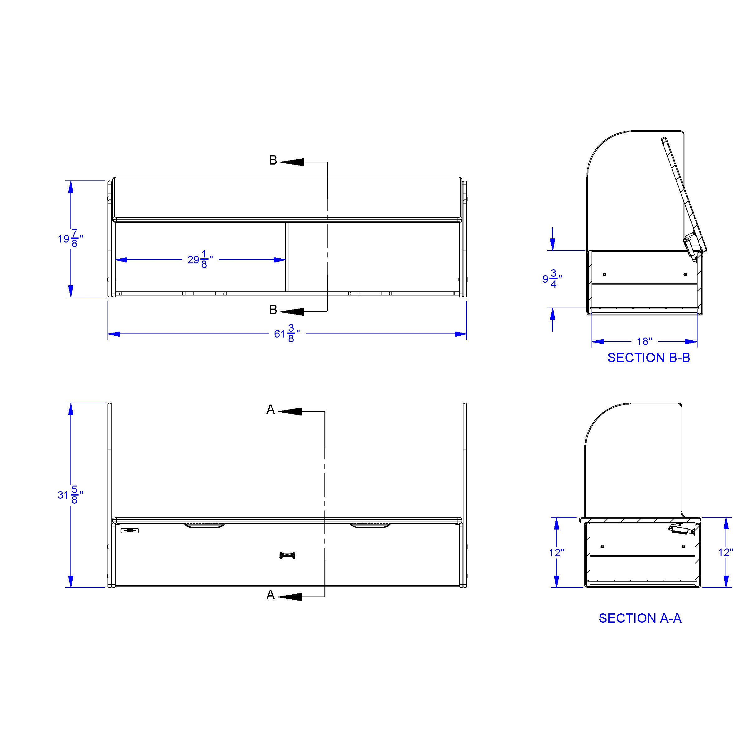 Jonti-Craft® iRise® Deluxe IWB Step - 60", 12" Ht