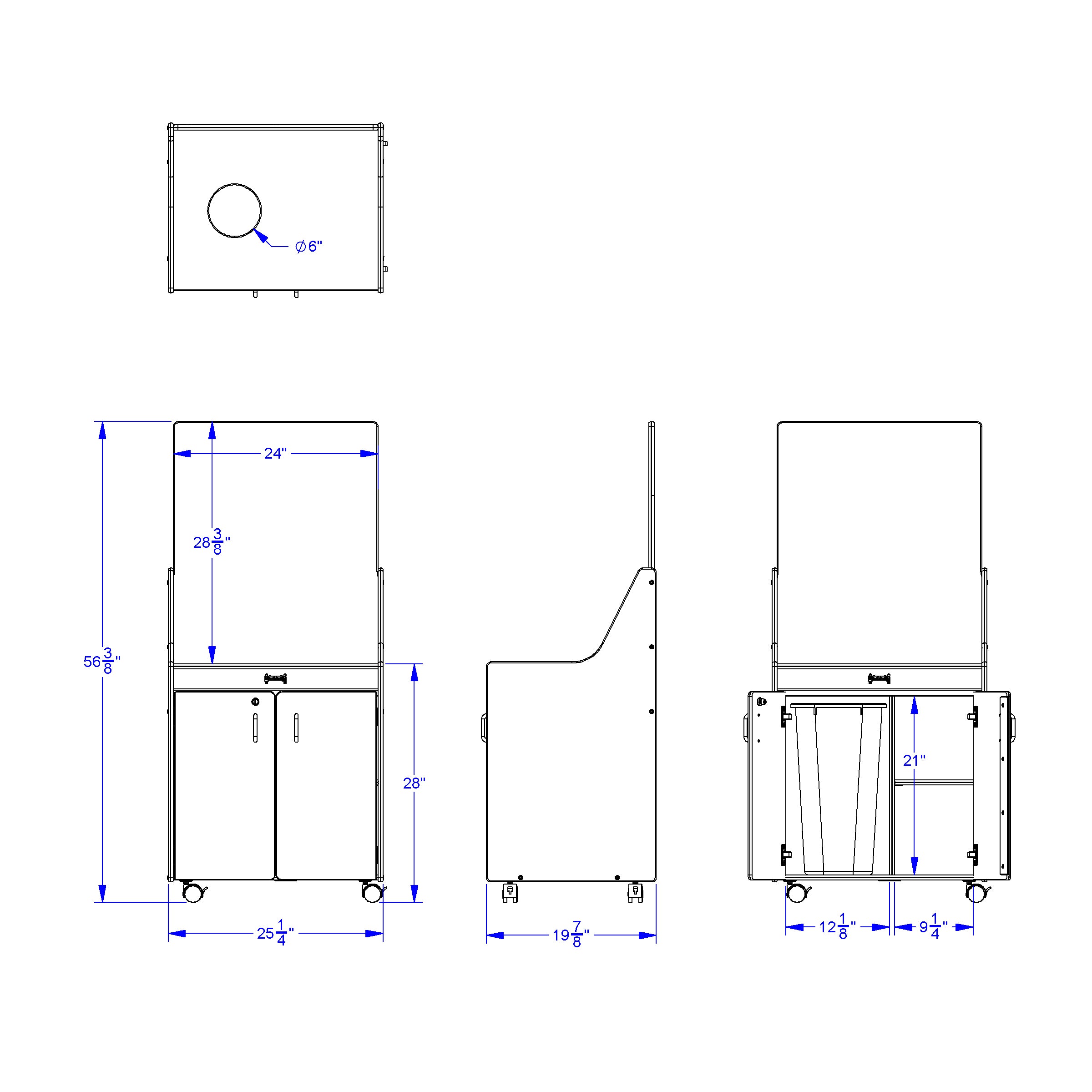 Jonti-Craft® Sanitation Cart