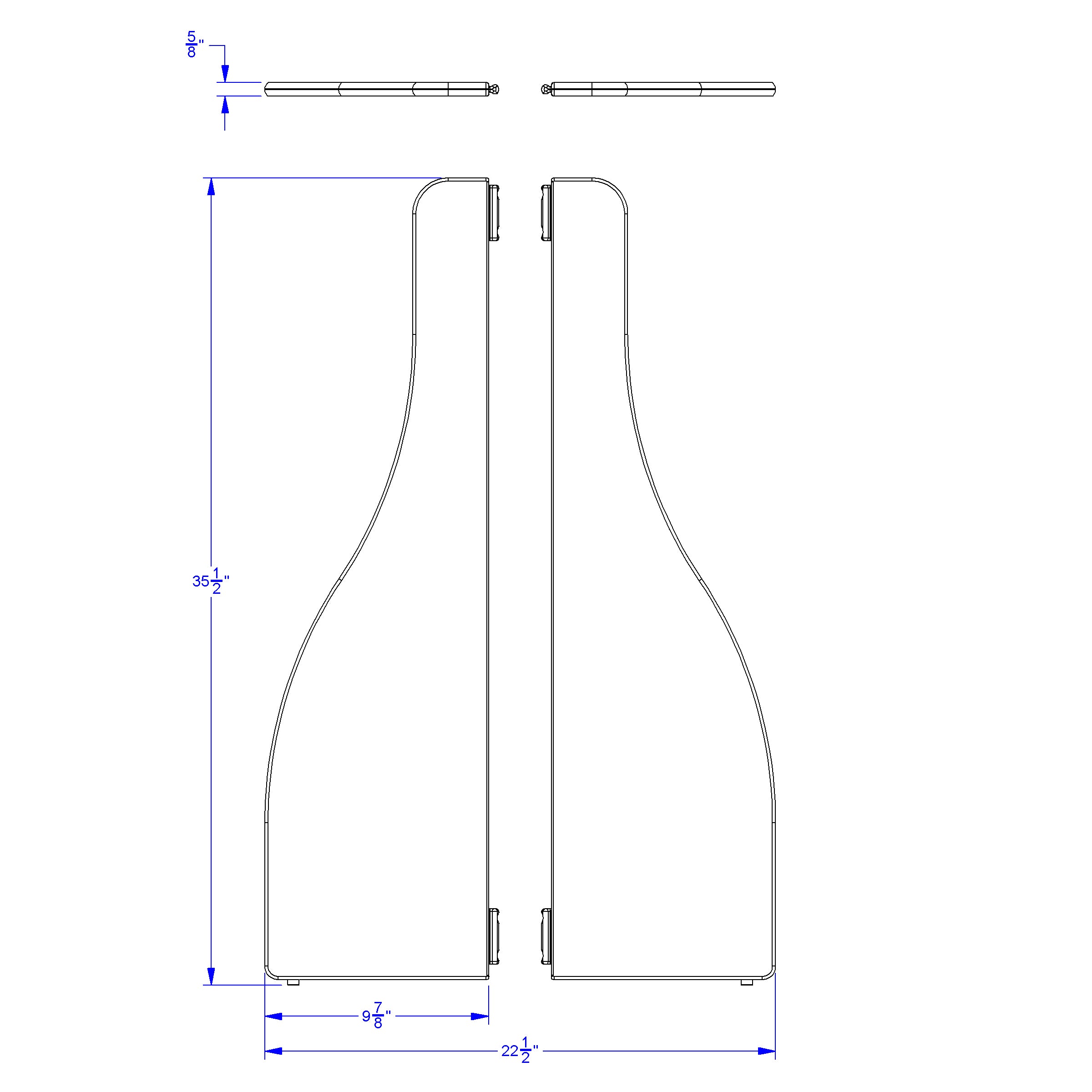 KYDZ Suite® Stabilizer Wing Pair - A-height
