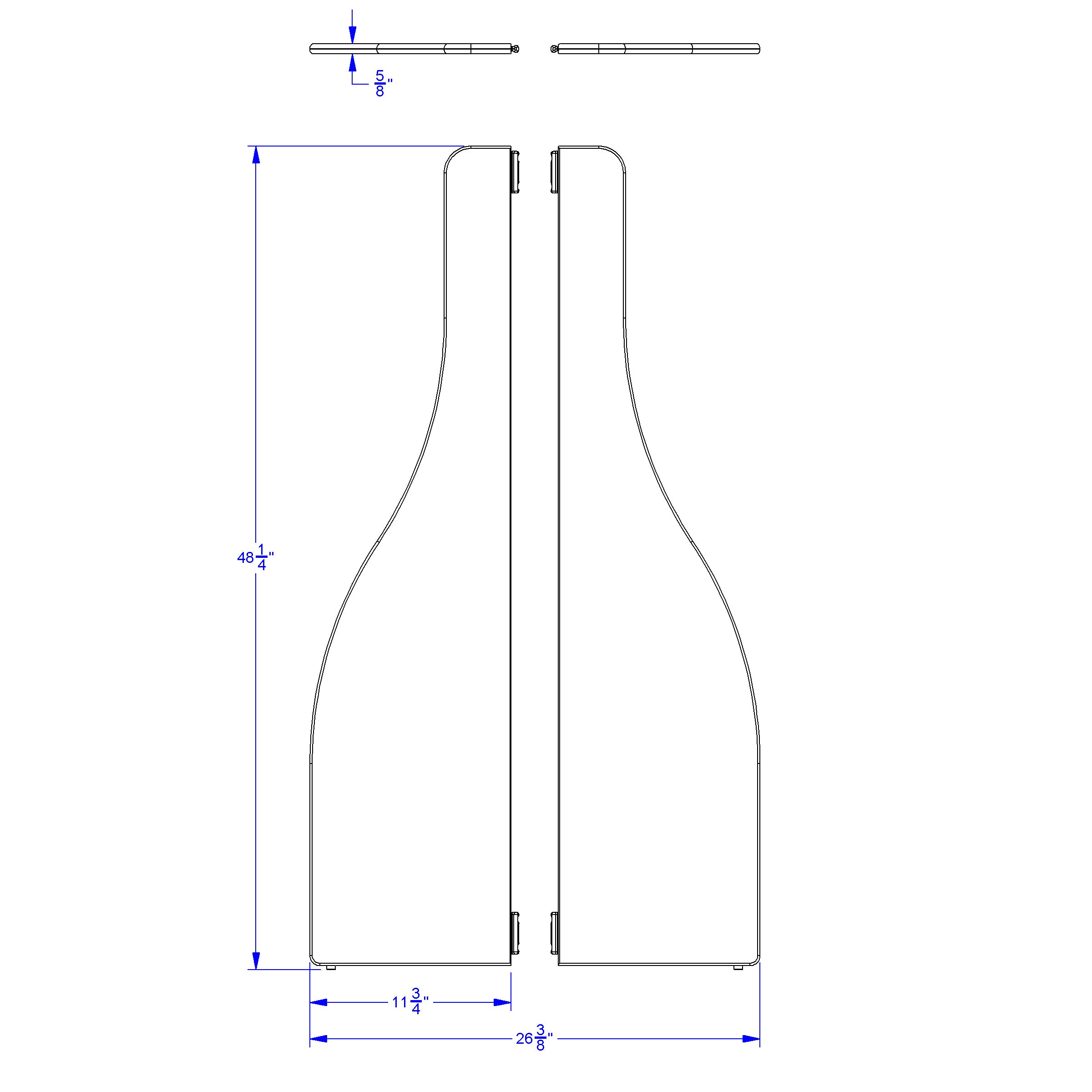 KYDZ Suite® Stabilizer Wing Pair - S-height