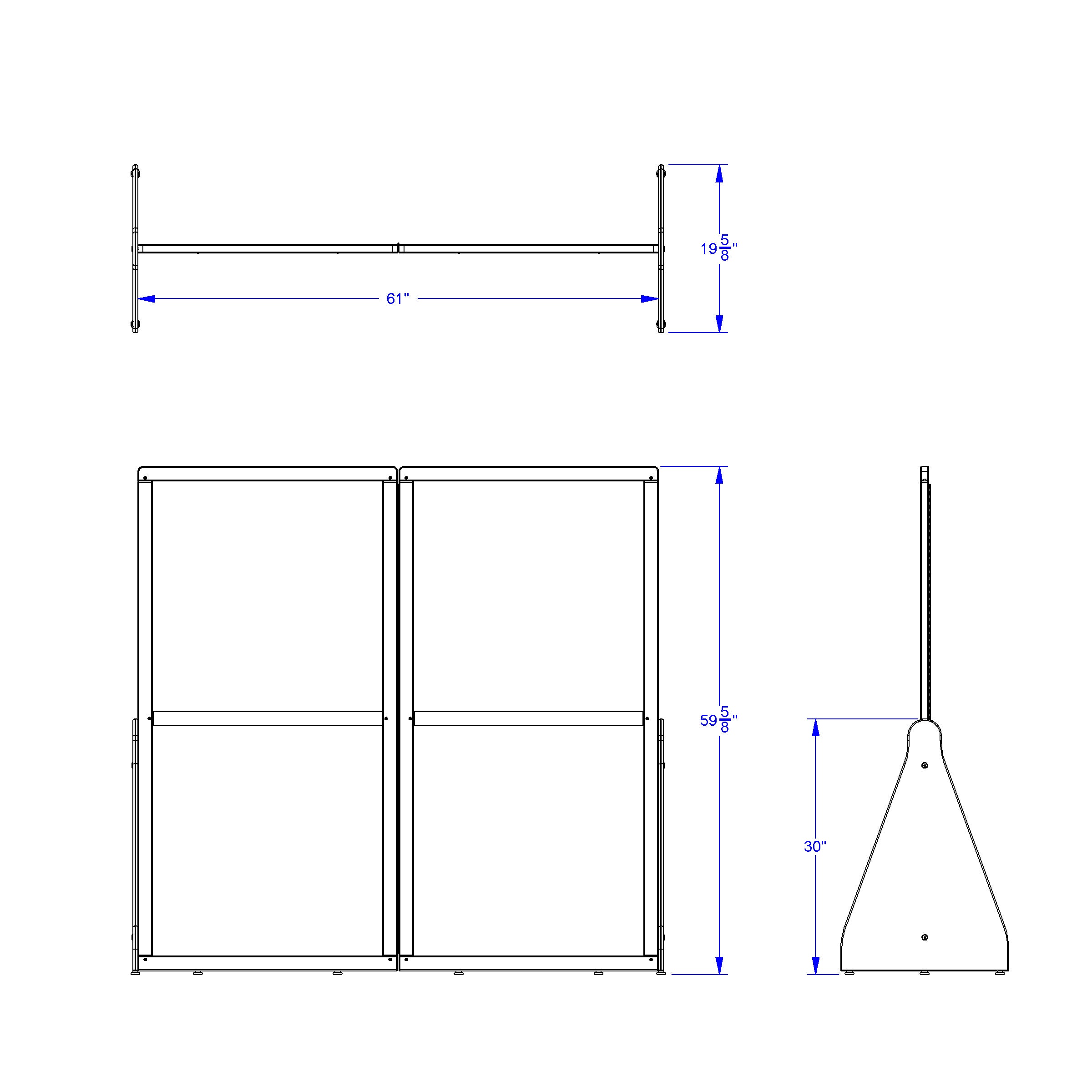 Jonti-Craft® See-Thru Large Crib and Space Divider