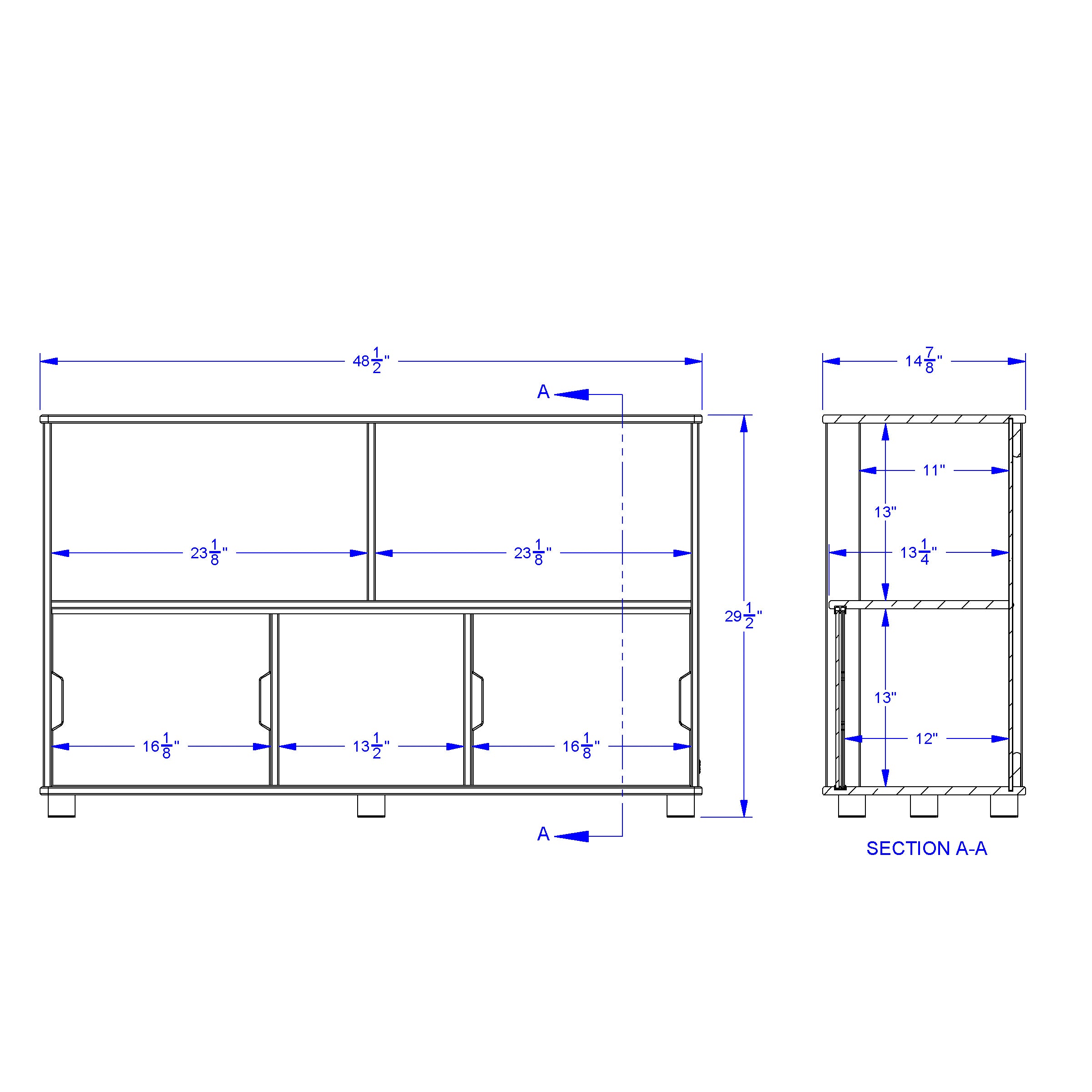 TrueModern® Storage Shelf