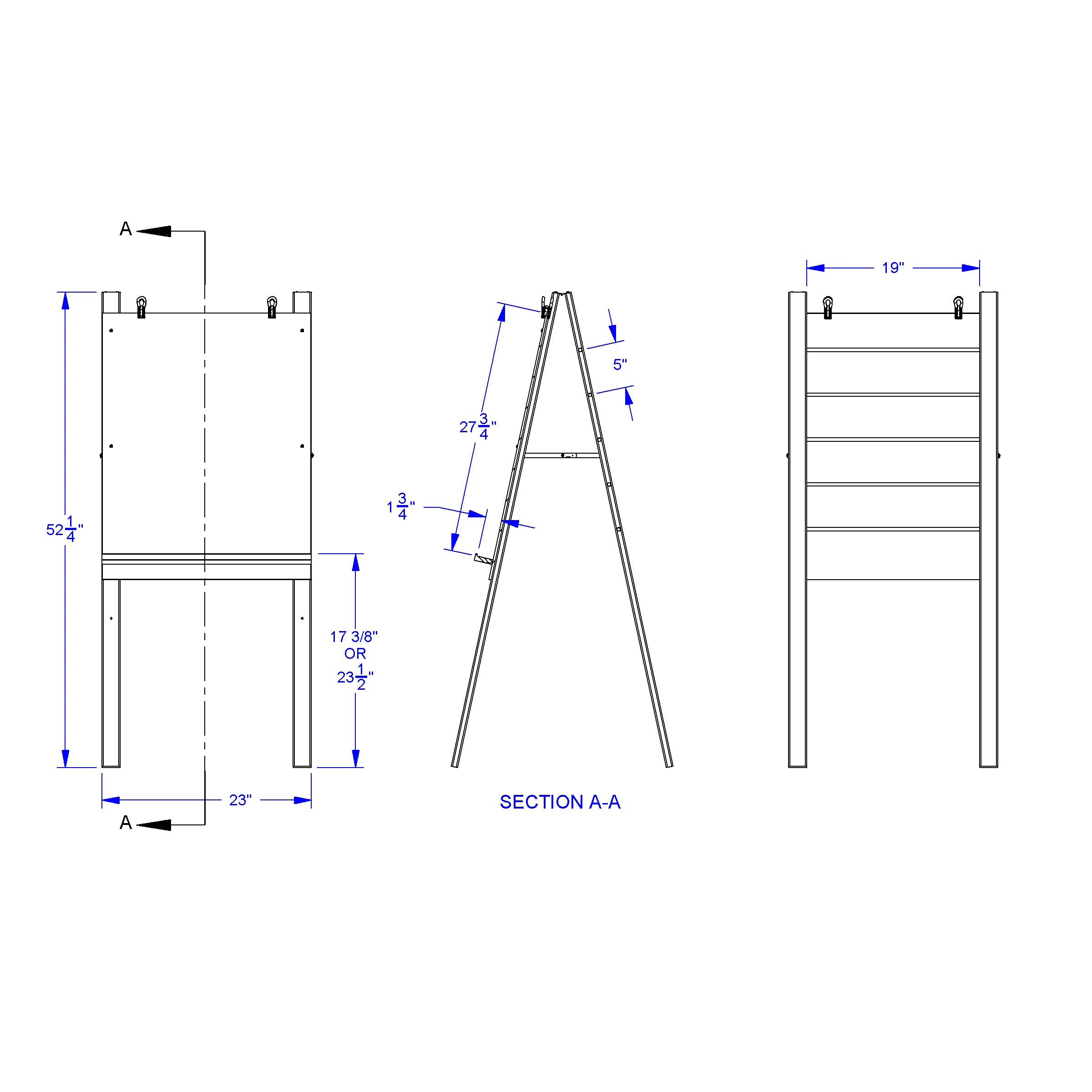Jonti-Craft® Teachers' Standard Easel - Write-n-Wipe
