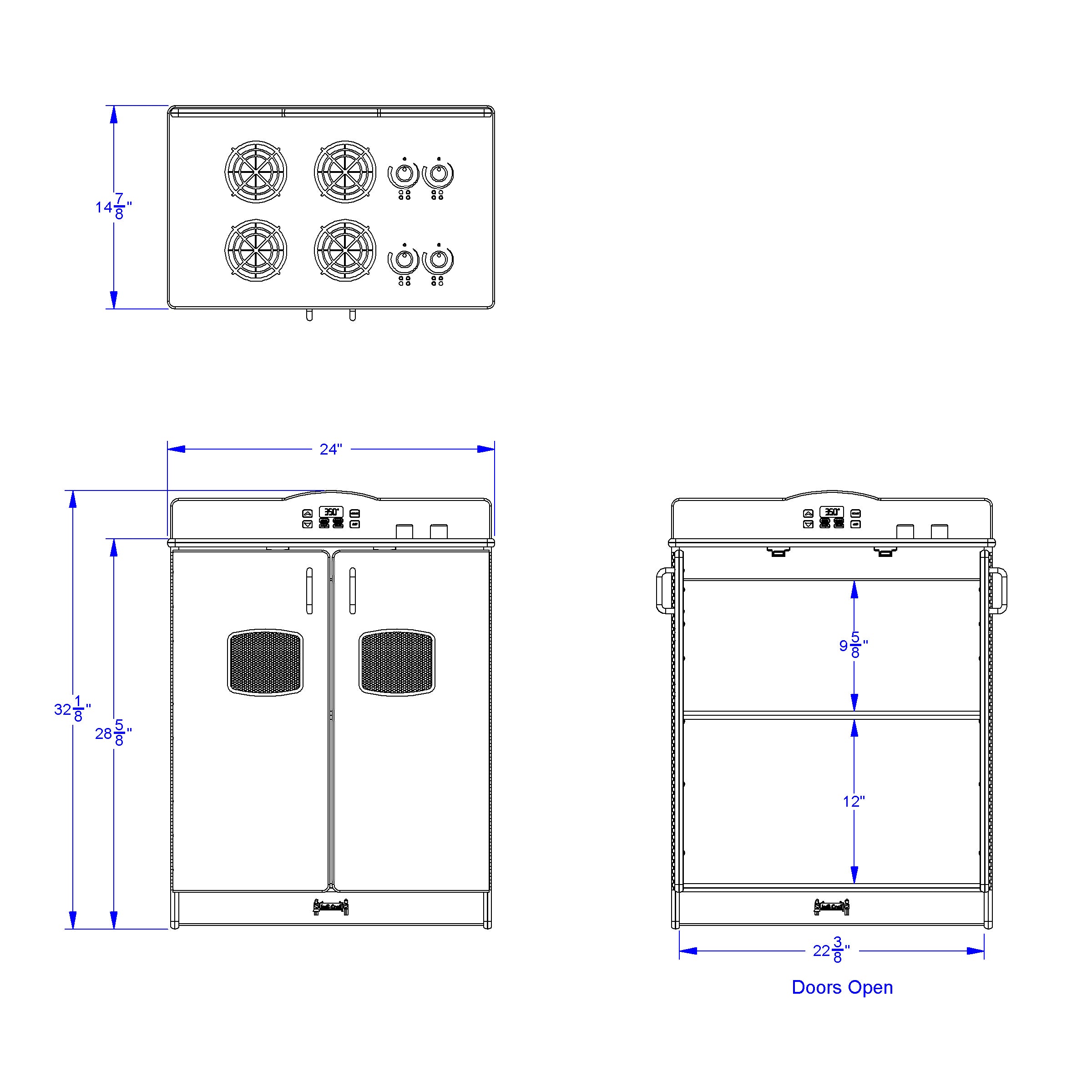 Jonti-Craft® Culinary Creations School Age Kitchen Stove