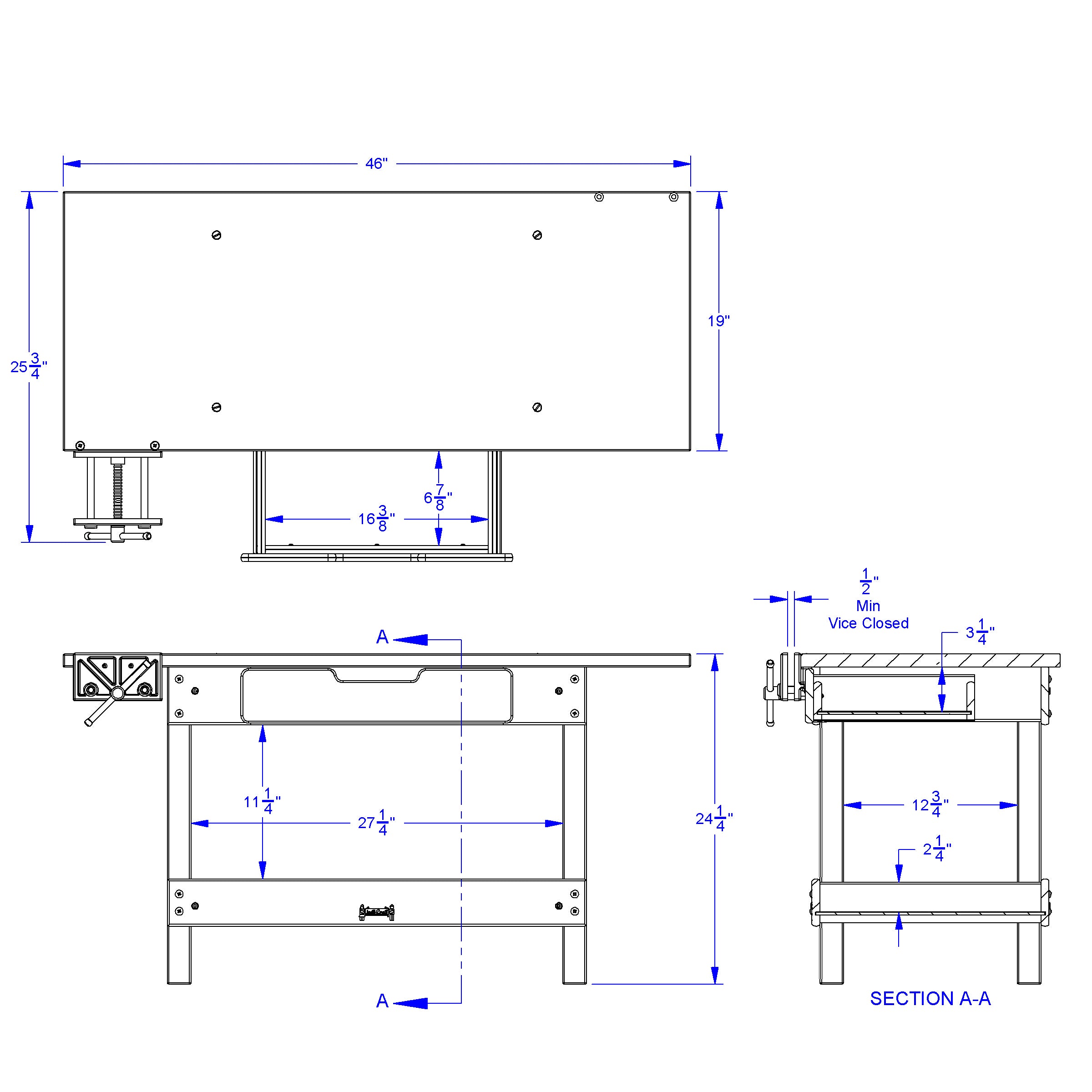 Jonti-Craft® Workbench with Drawer