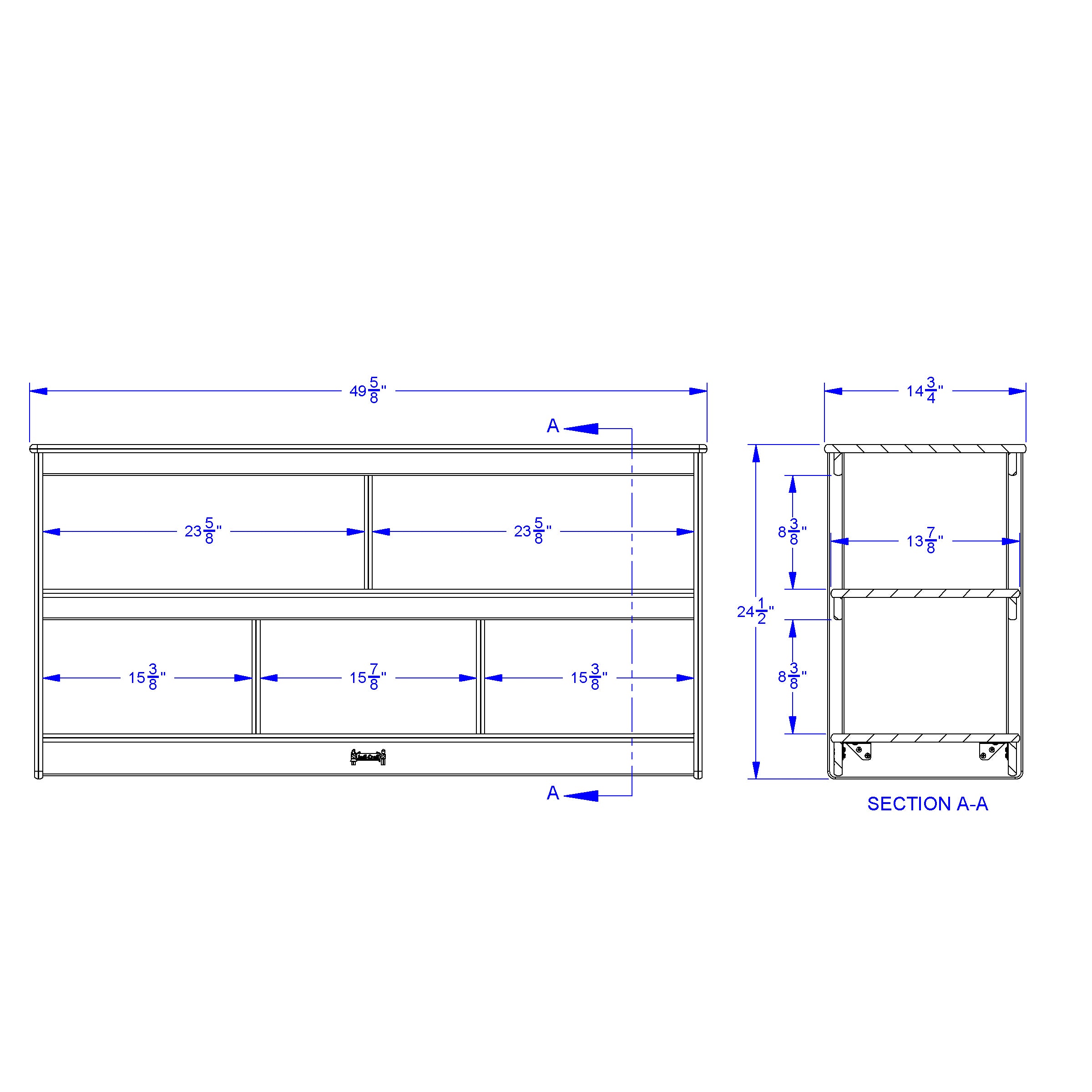 Jonti-Craft® Open Toddler Shelf