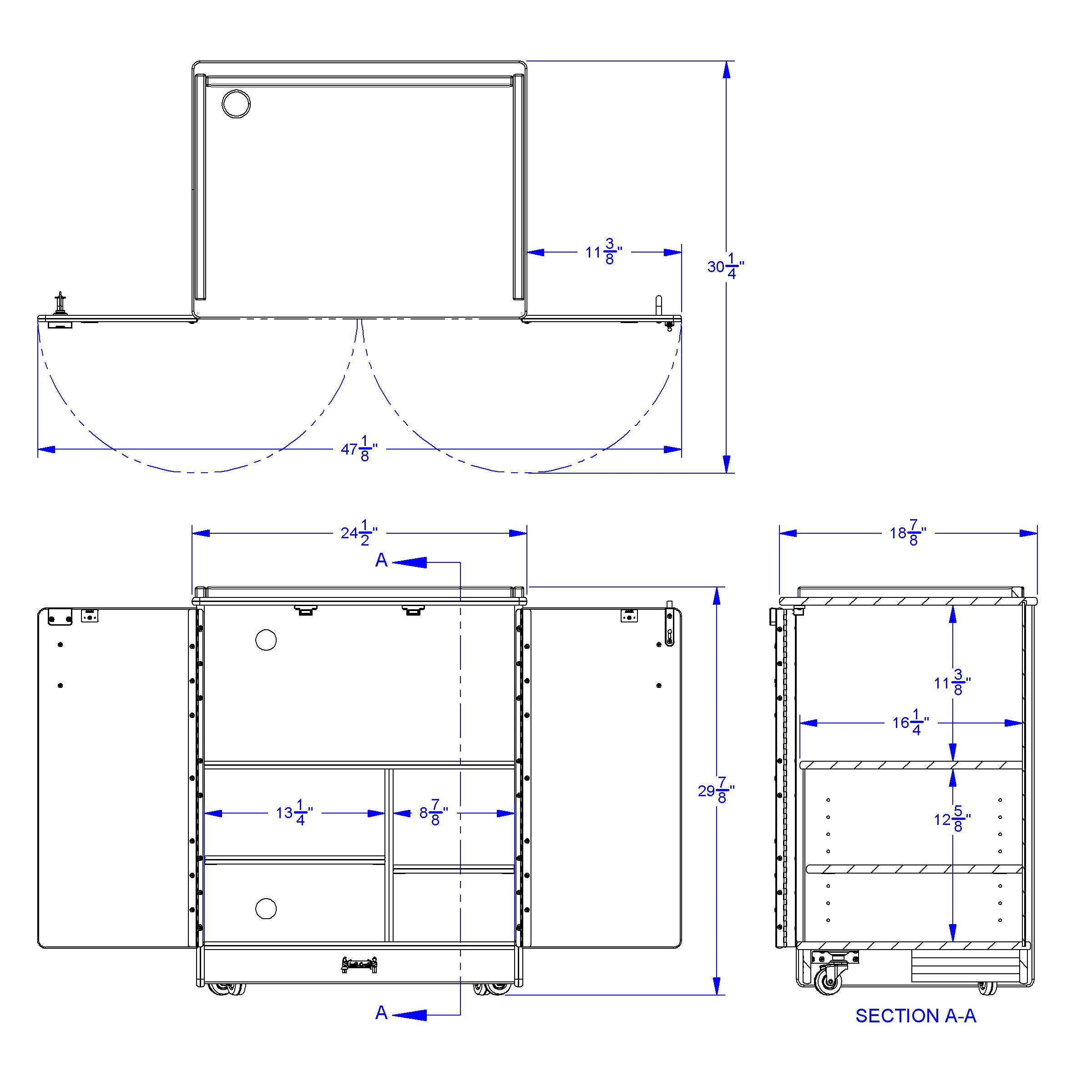 Jonti-Craft® Media Cart - Lockable