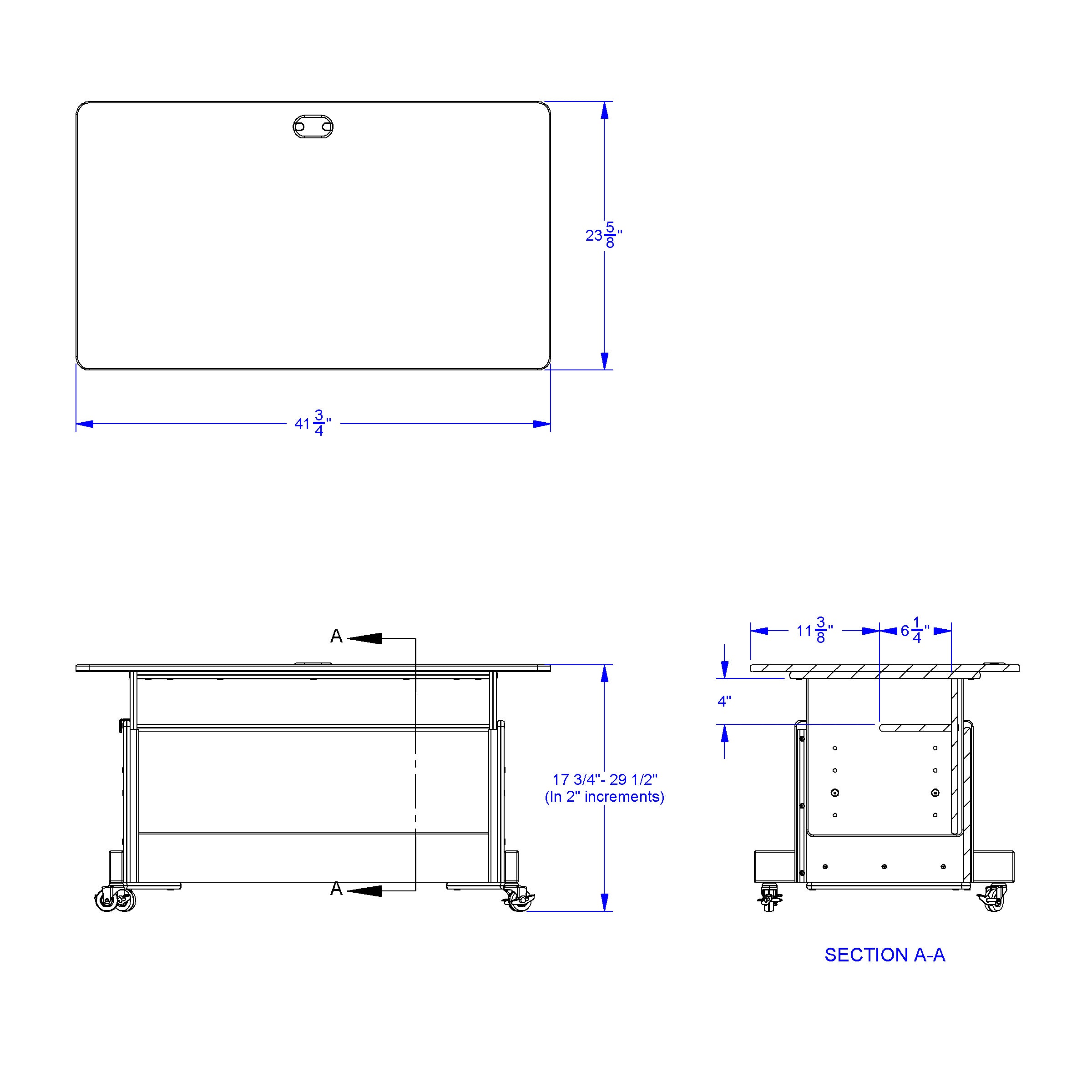 Jonti-Craft® Apollo Single Computer Desk - Maple Top