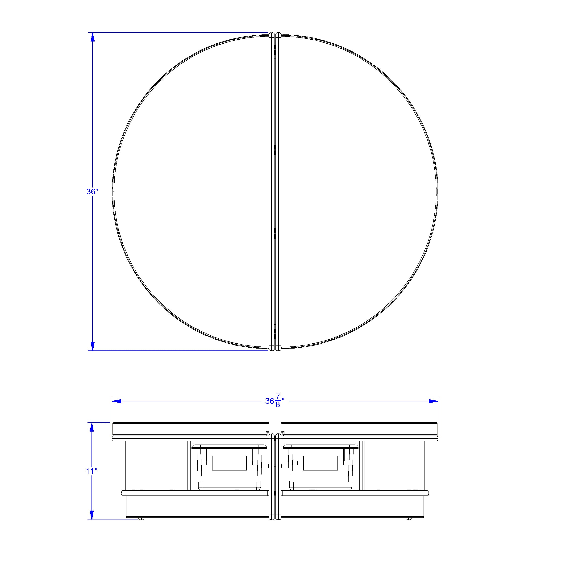 Jonti-Craft® Read-a-Round Semi - Red