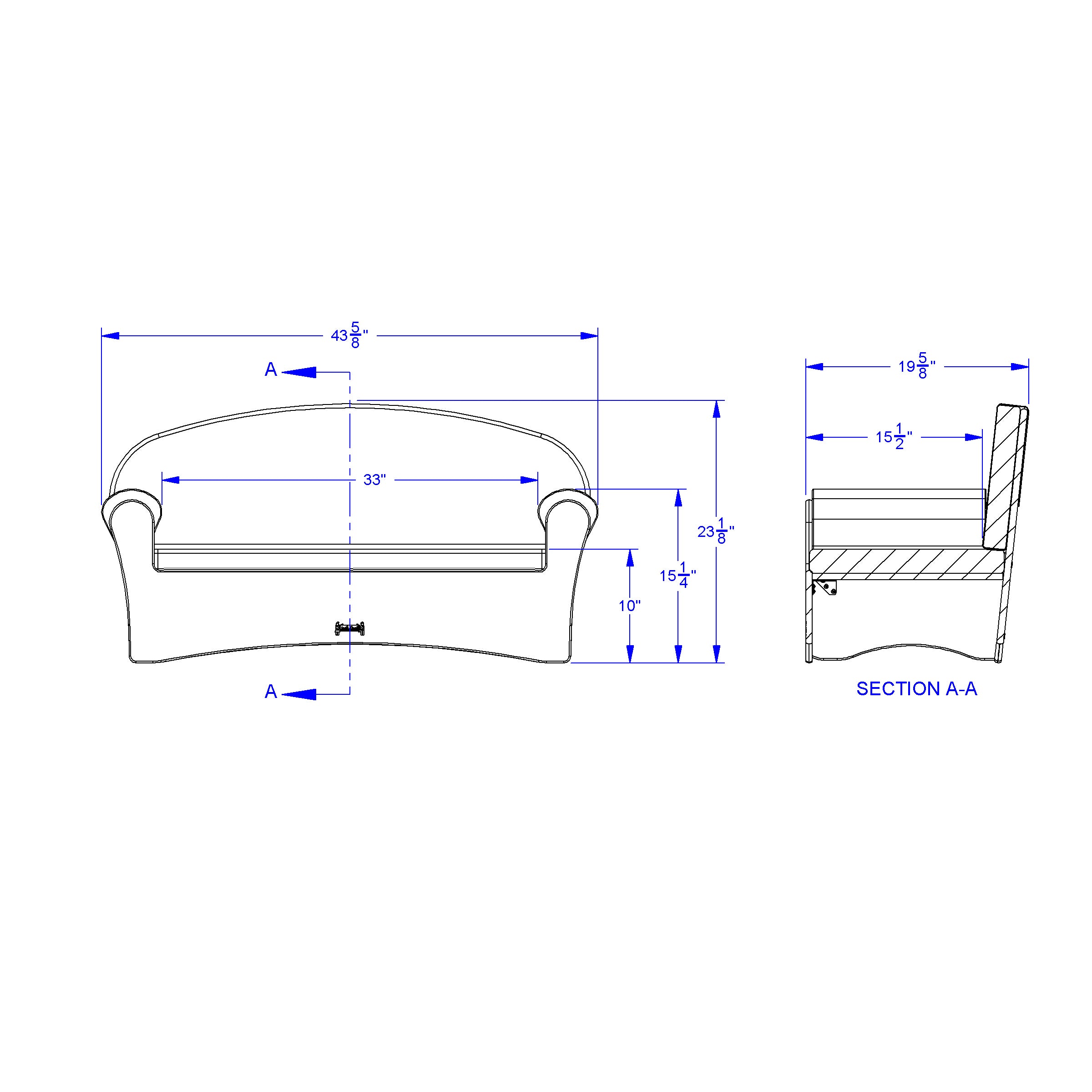 Jonti-Craft® Komfy Sofa