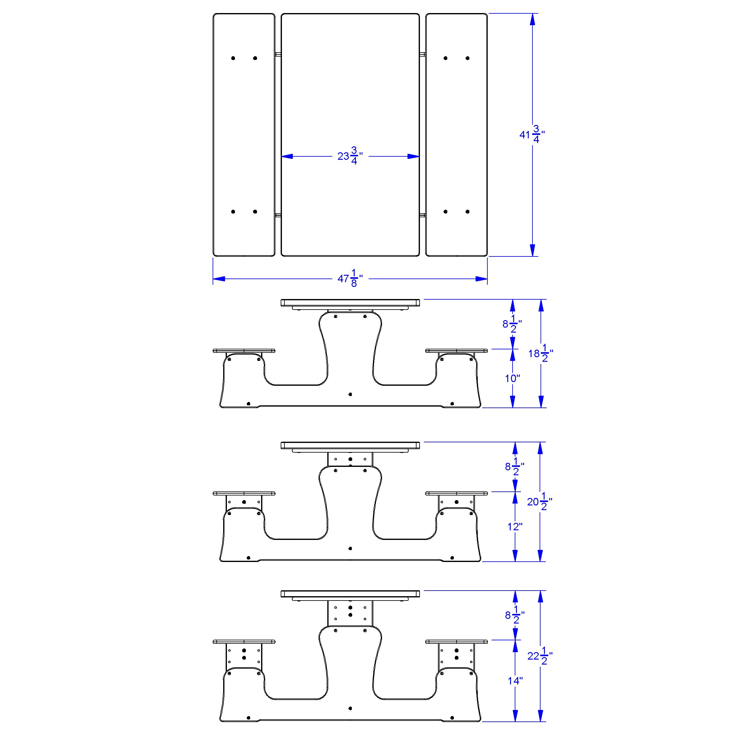 Jonti-Craft® Picnic Table
