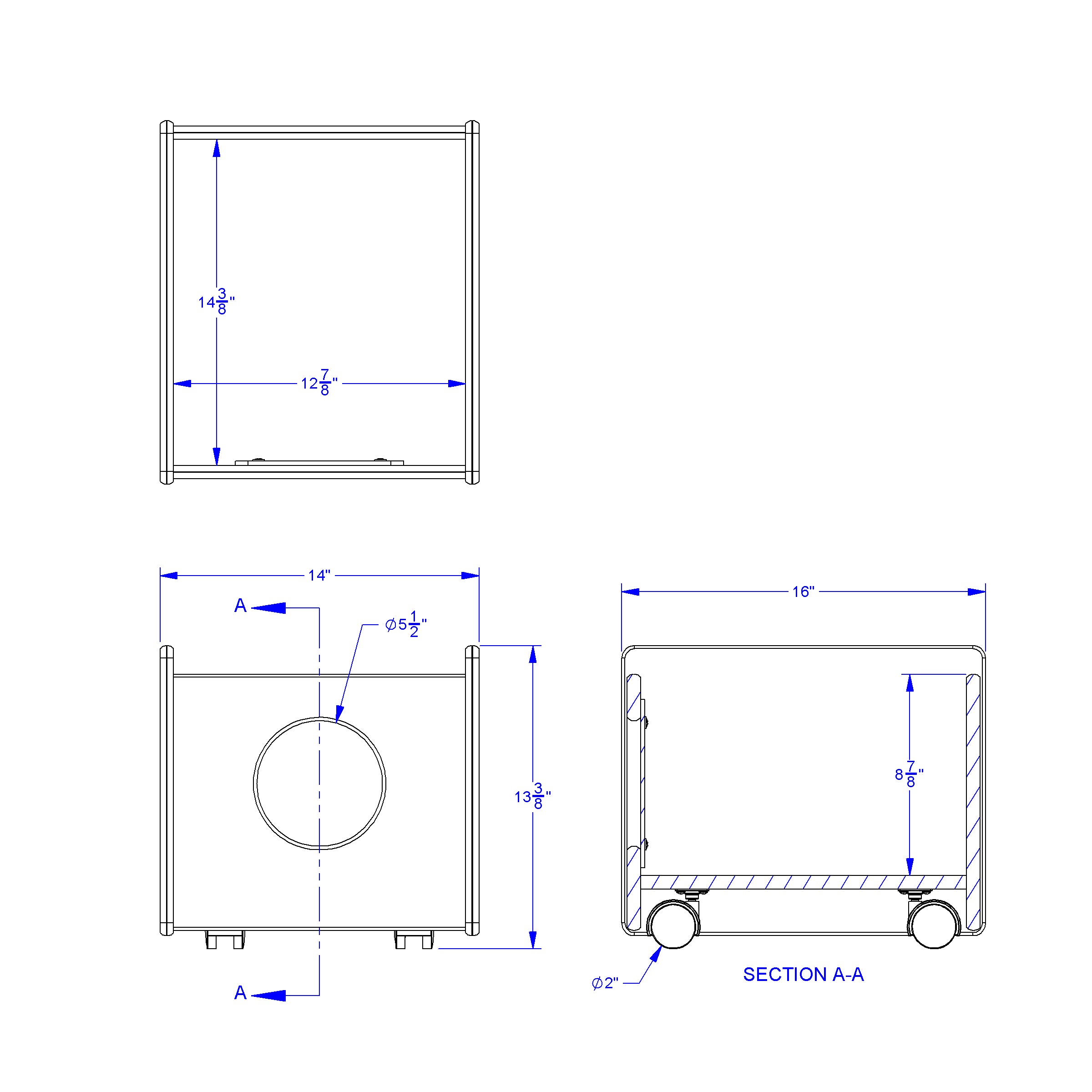 Jonti-Craft® See-n-Wheel Bin