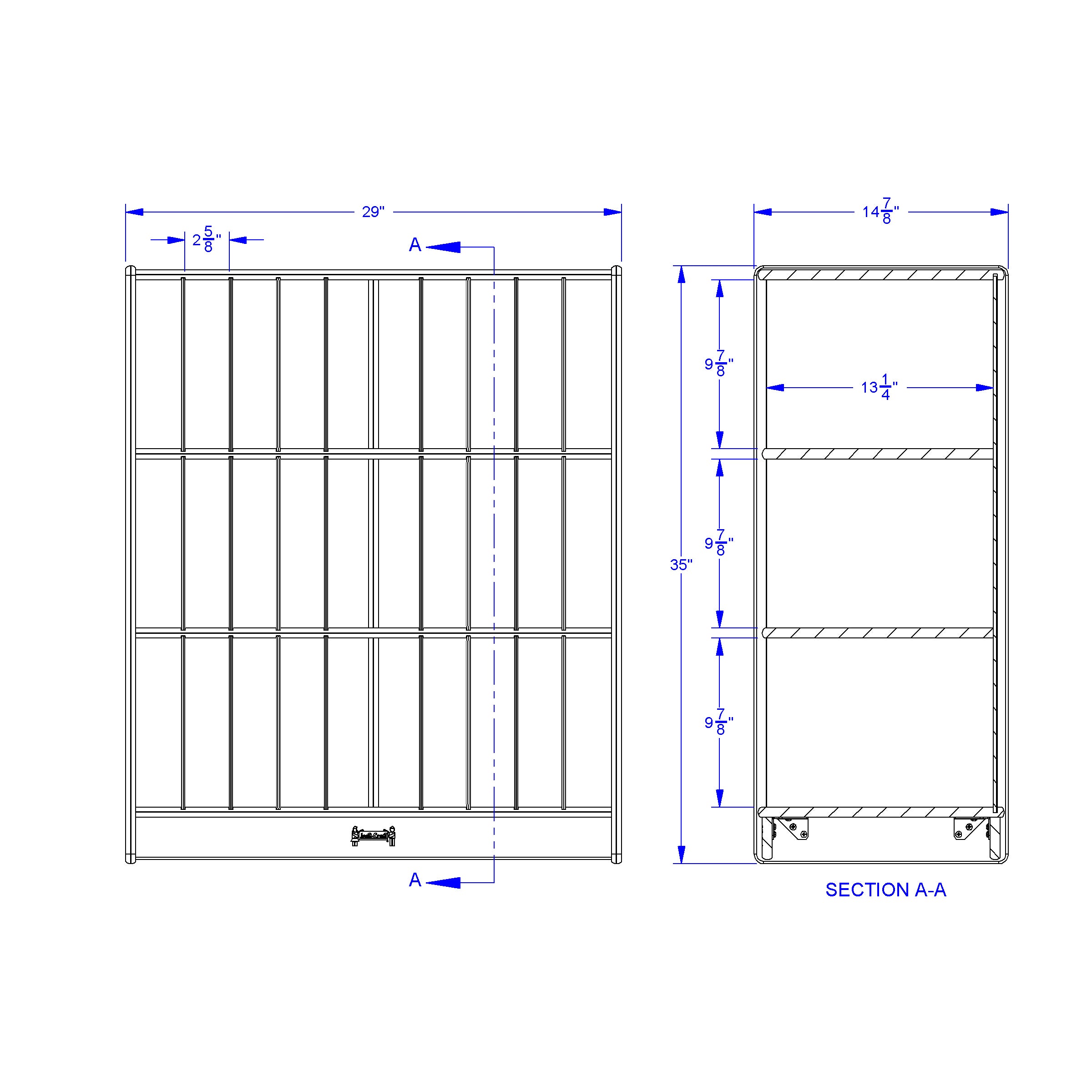 Jonti-Craft® Portfolio Mailbox - 30