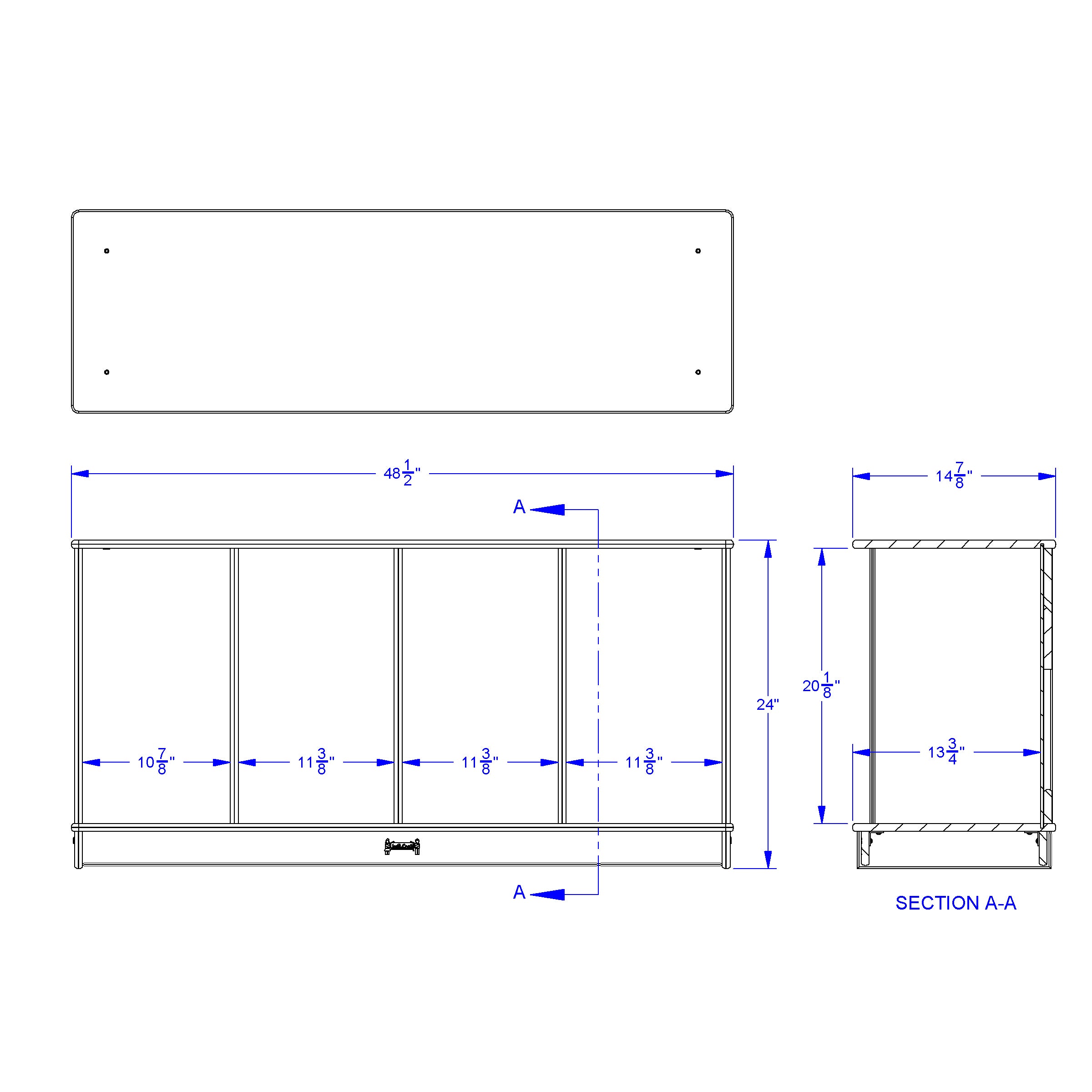 Jonti-Craft® Stacking Open Lockers