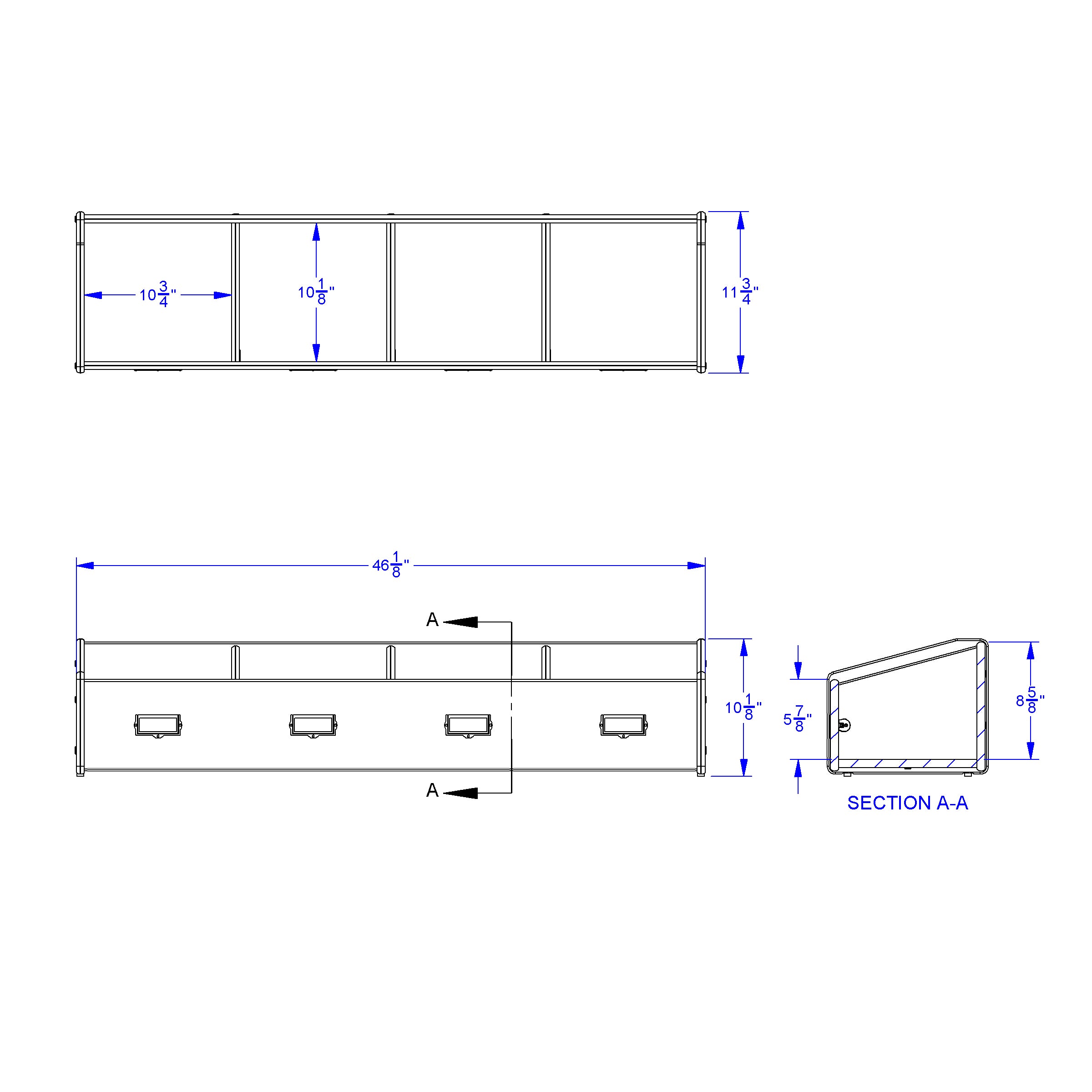Jonti-Craft® Tabletop Book Browser - 4 Section