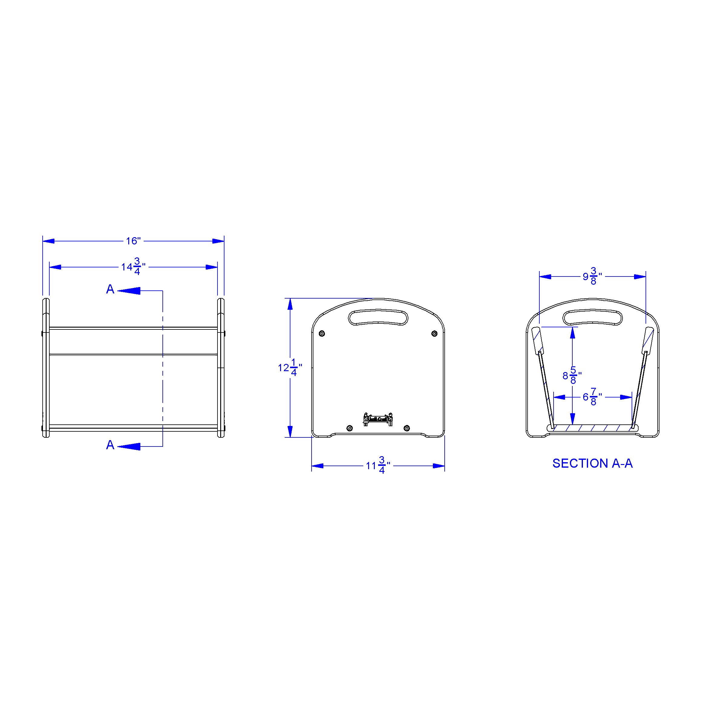 Jonti-Craft® Toddler Mini See-Thru Book Browser