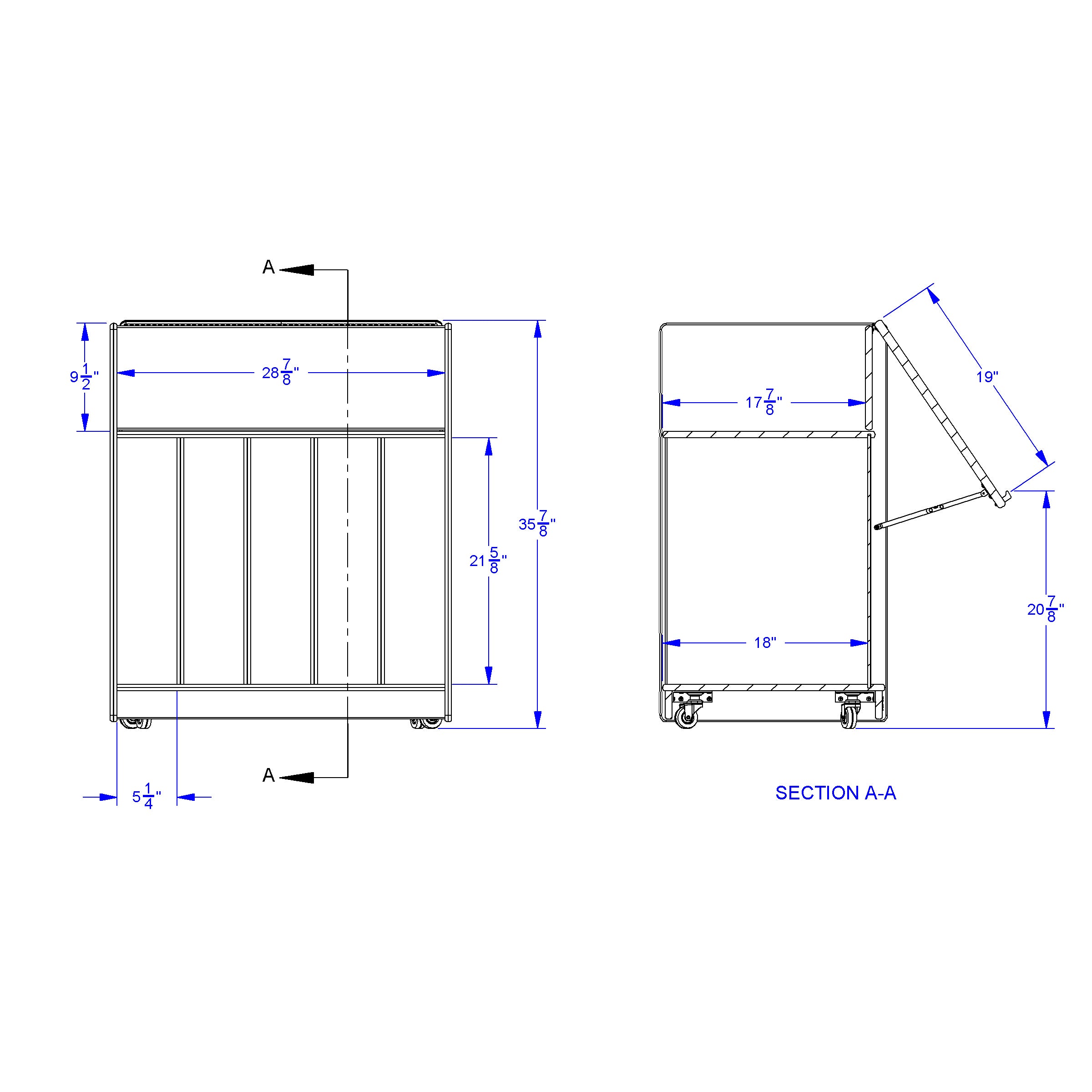 Jonti-Craft® Big Book Display Cart