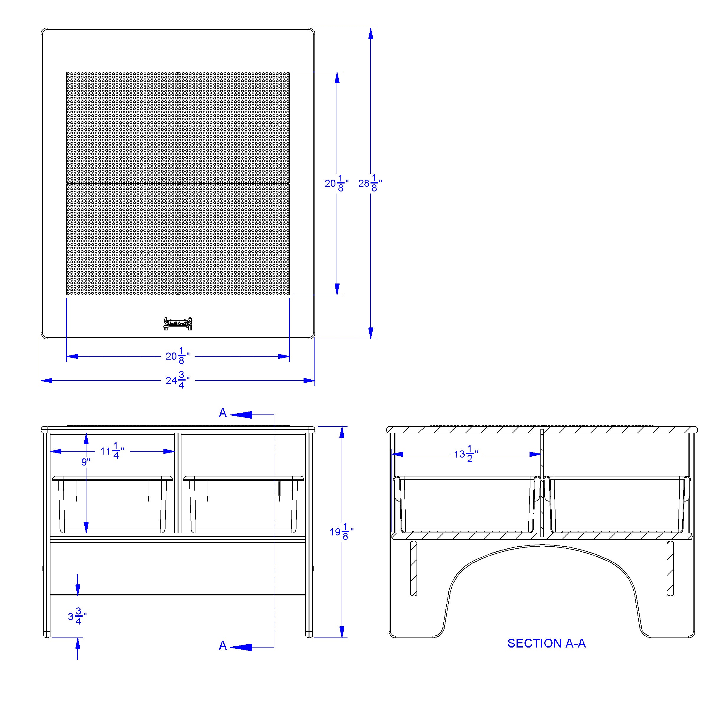 Jonti-Craft® KYDZ Building Table - Traditional Brick Compatible - with Clear Tubs