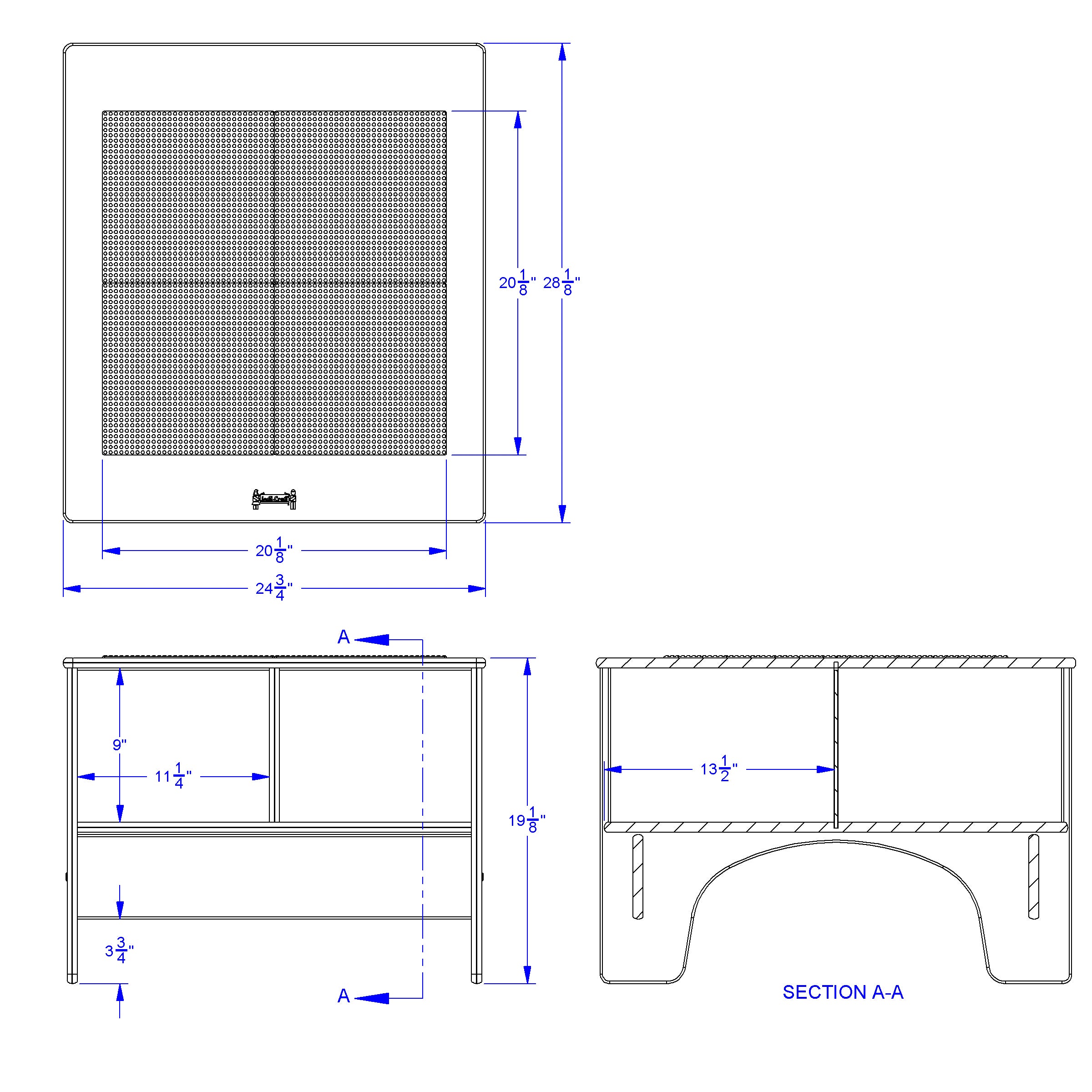 Jonti-Craft® KYDZ Building Table - Traditional Brick Compatible - without Tubs