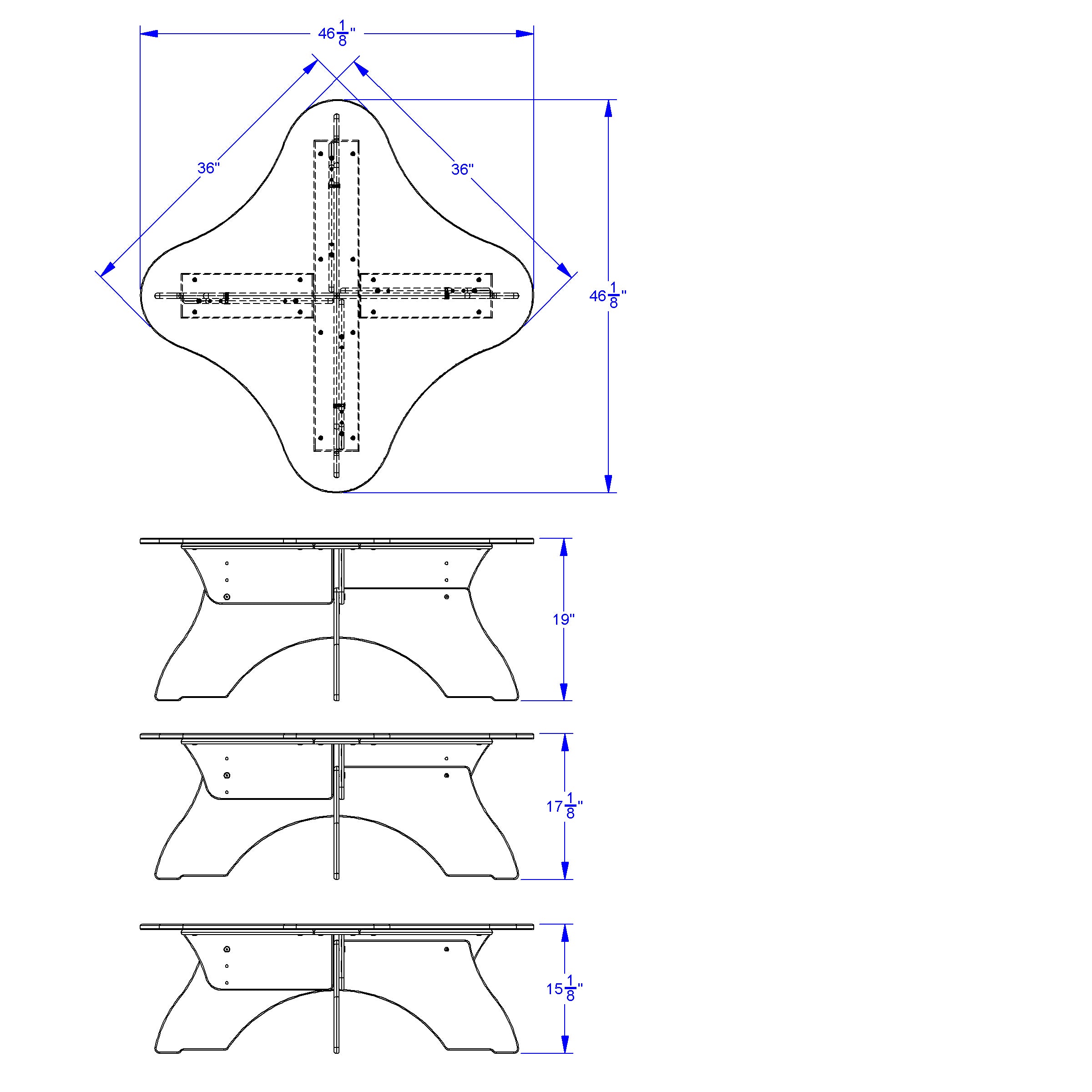 Jonti-Craft® Blossom Table