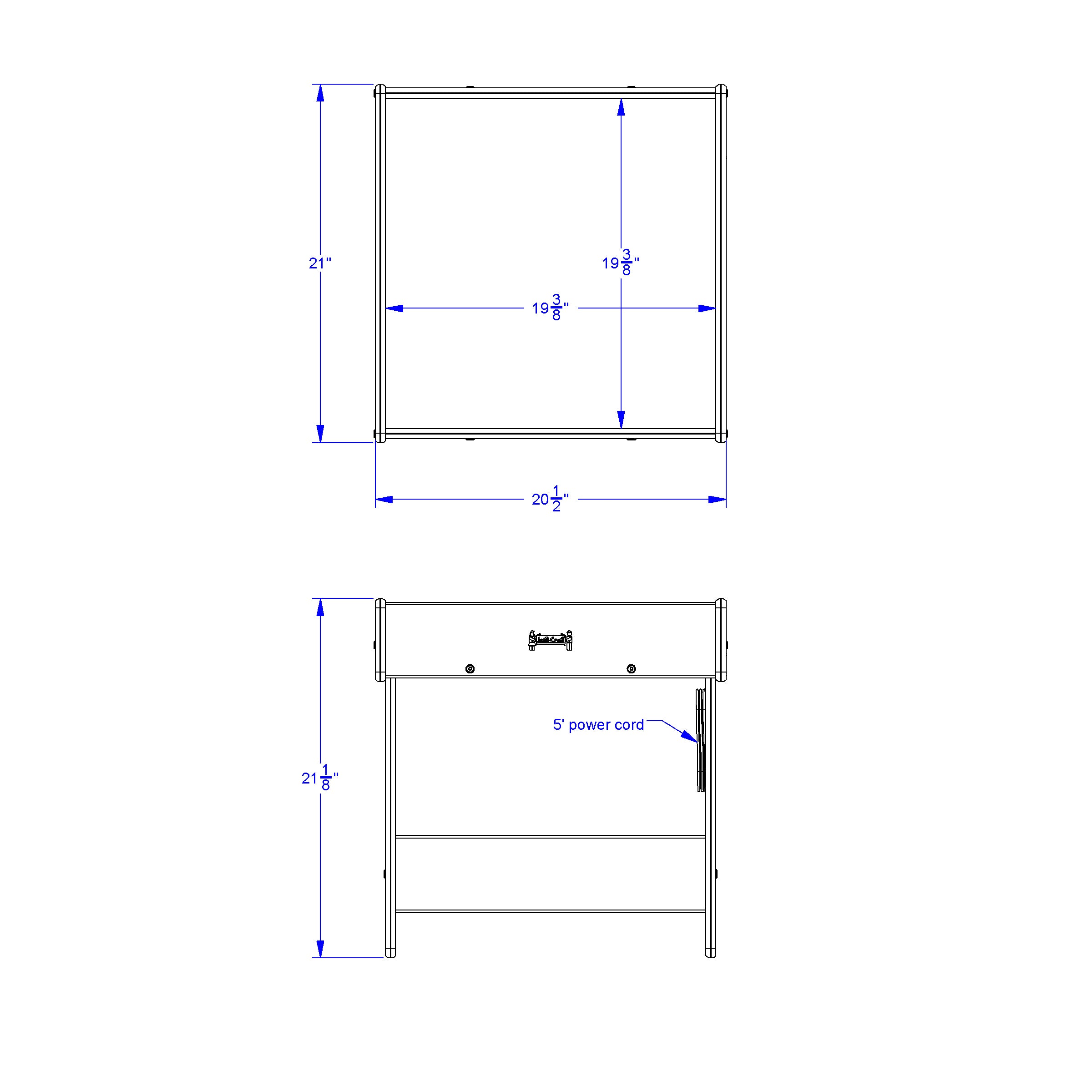 Jonti-Craft® Light Box Table